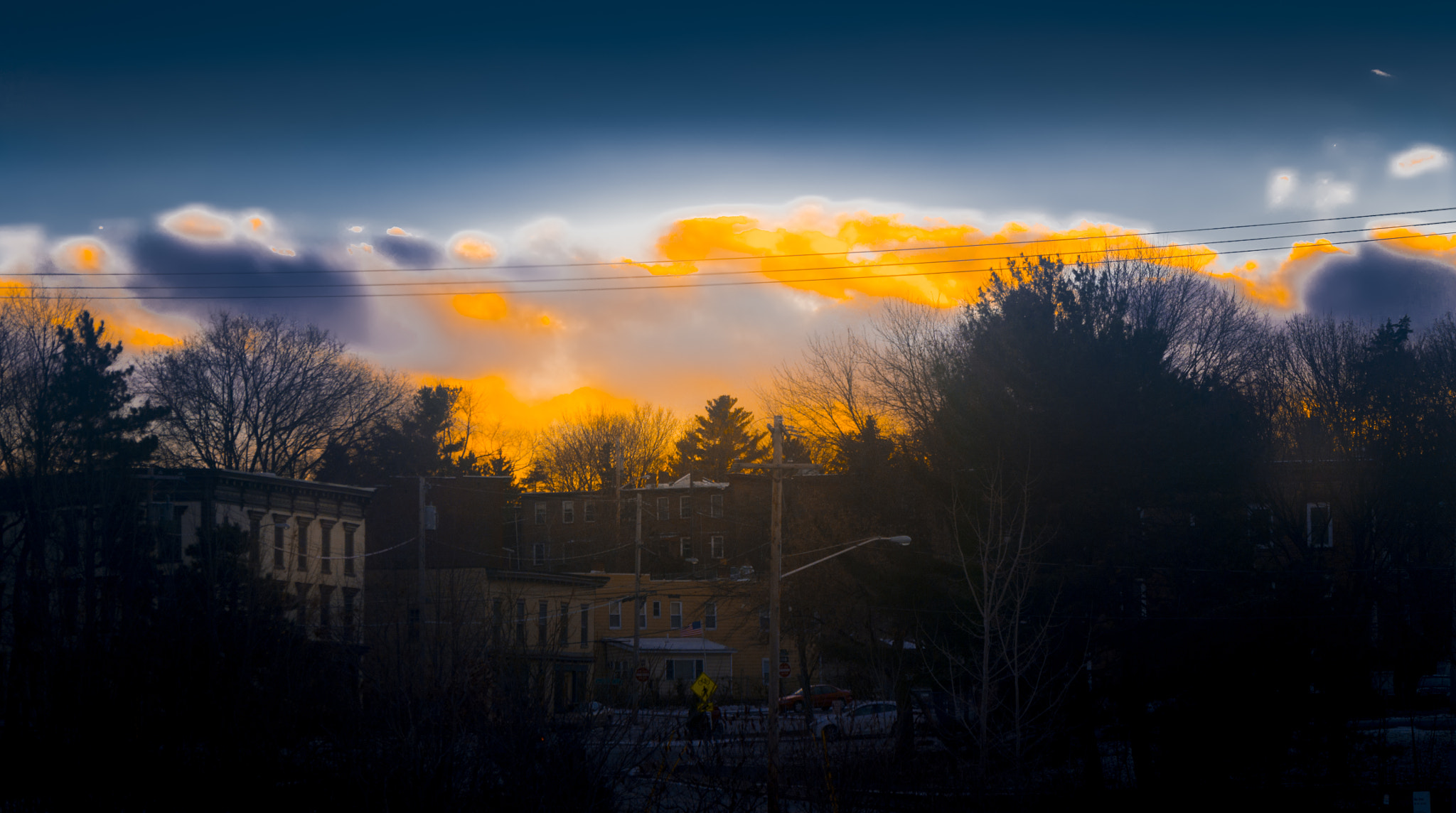 Olympus OM-D E-M5 sample photo. Sunset photography