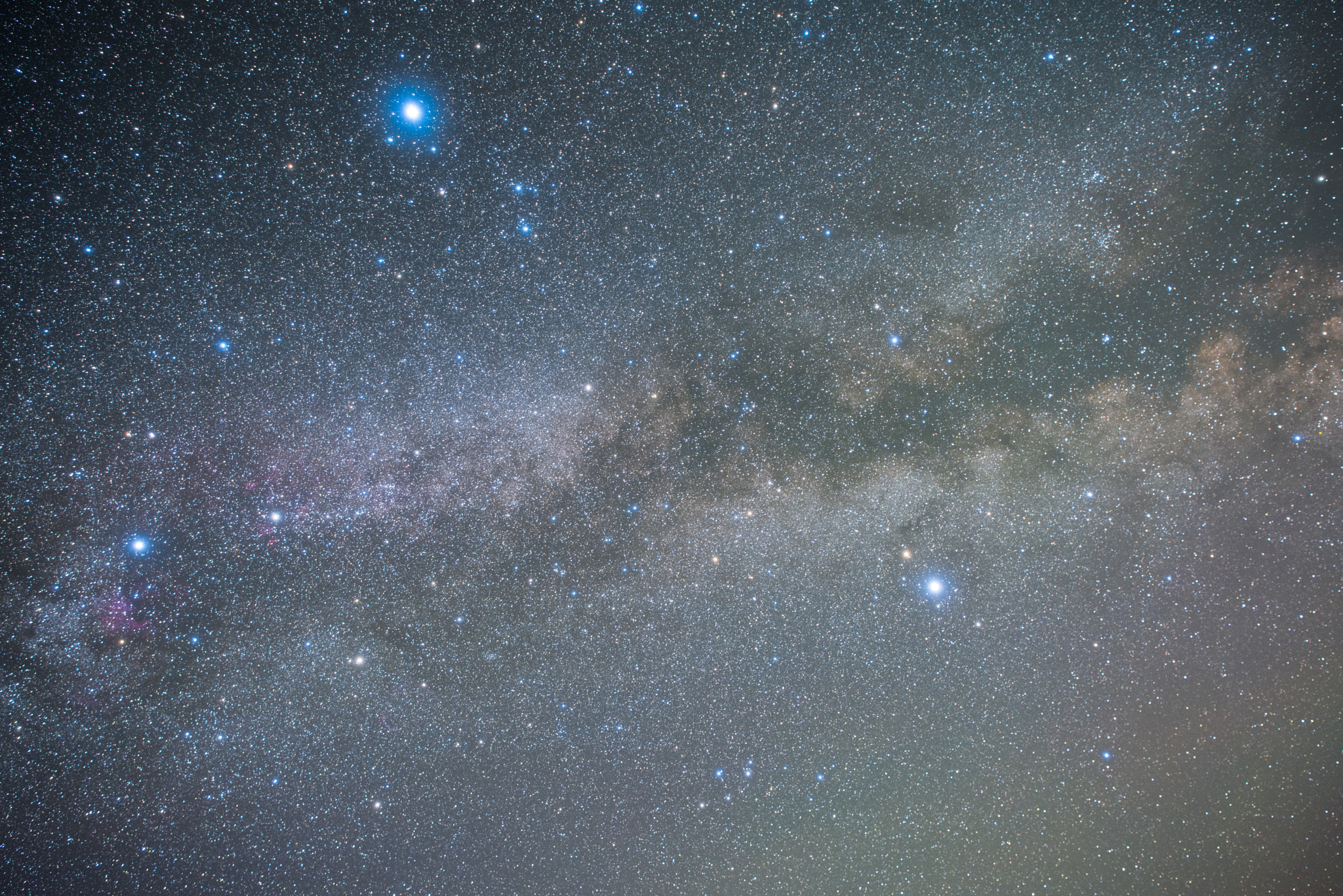 Nikon D810A + Nikon AF-S Nikkor 24-70mm F2.8E ED VR sample photo. The summer triangle photography