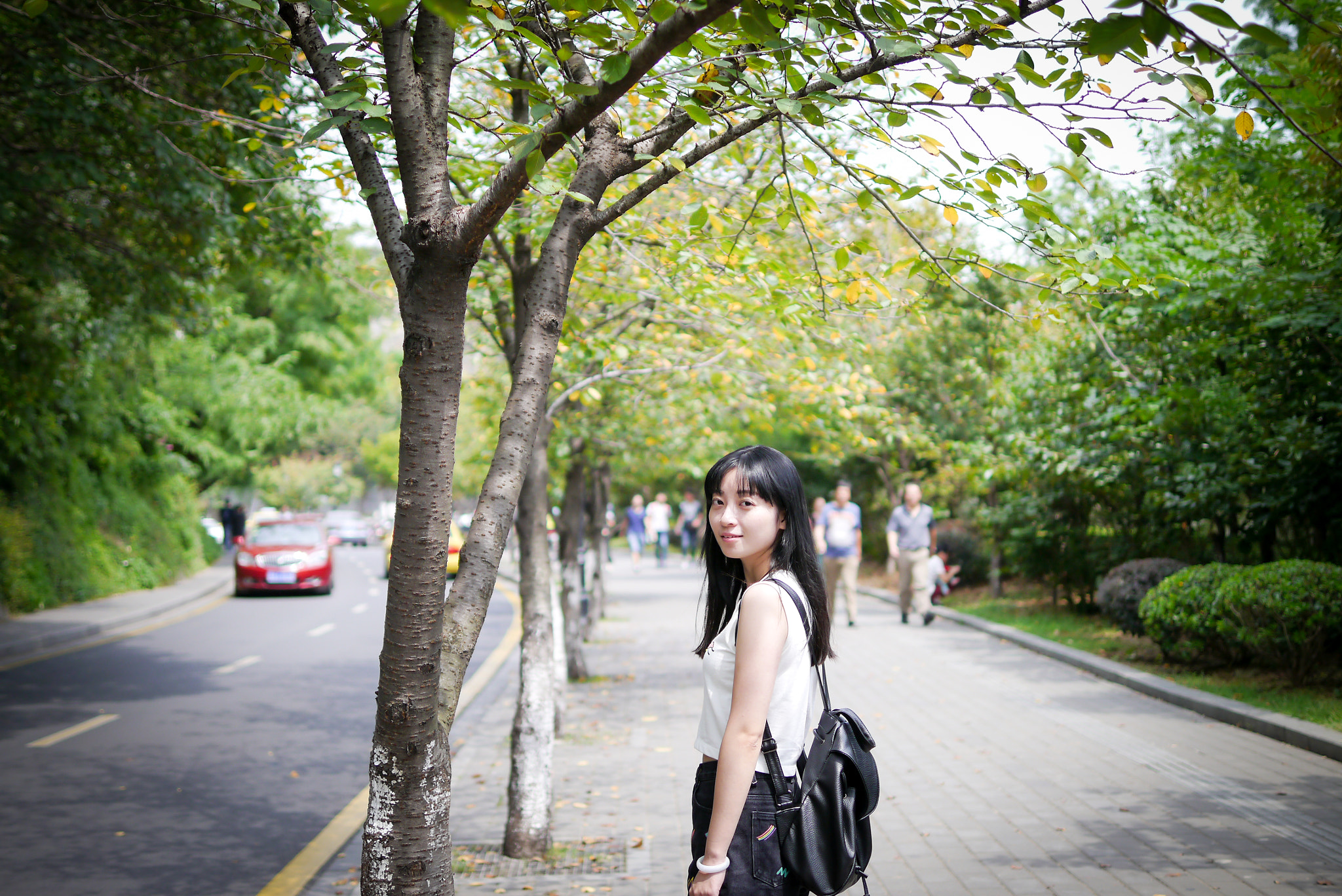 Panasonic Lumix DMC-GX1 + Panasonic Leica DG Summilux 25mm F1.4 II ASPH sample photo. 鸡鸣寺 photography