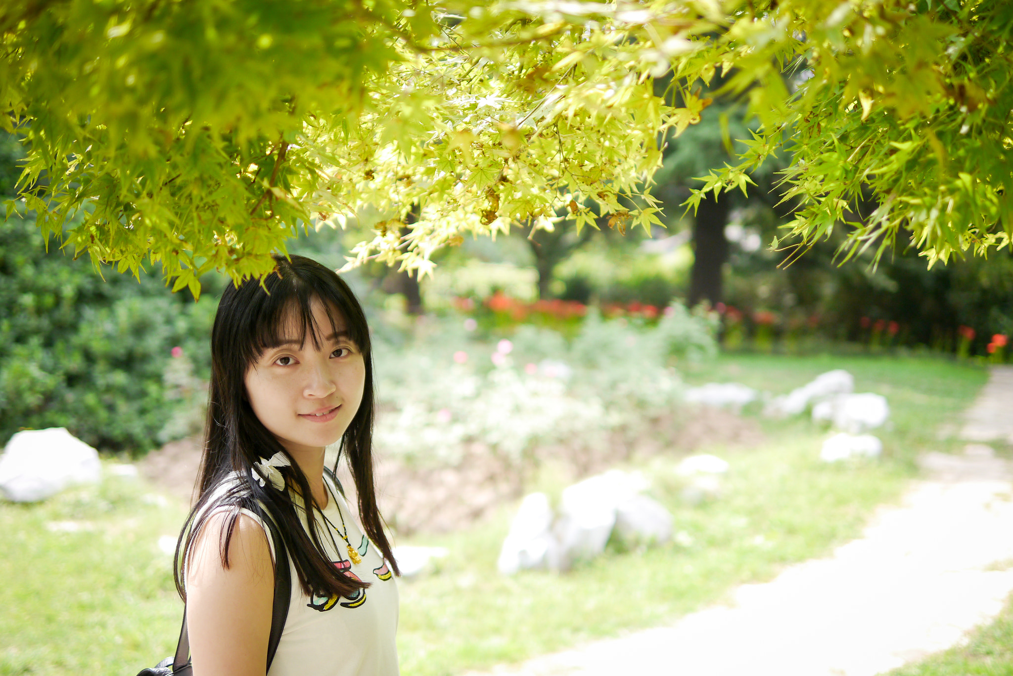 Panasonic Lumix DMC-GX1 + Panasonic Leica DG Summilux 25mm F1.4 II ASPH sample photo. 鸡鸣寺 photography