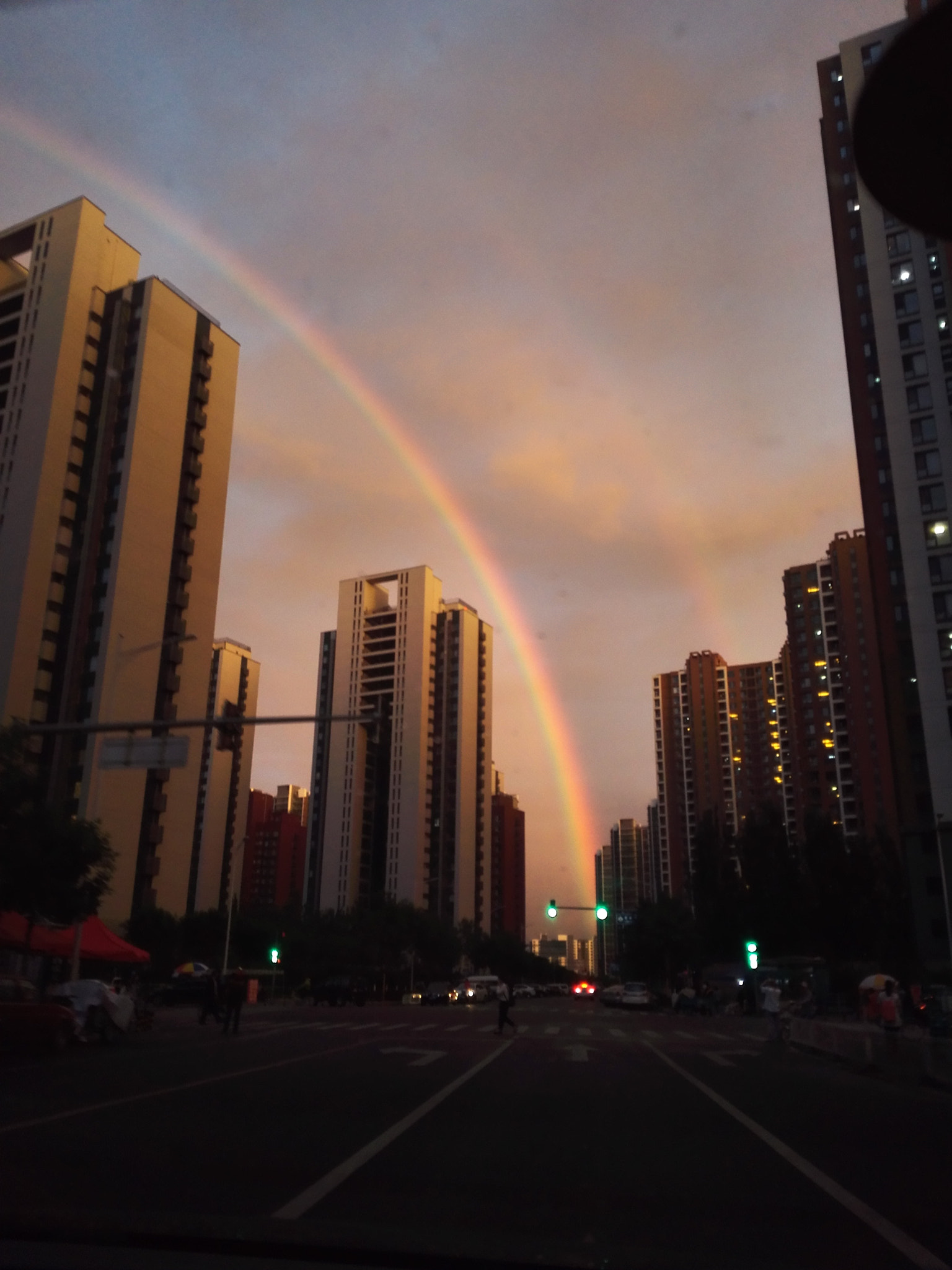 HUAWEI PE-TL20 sample photo. Rainbow photography