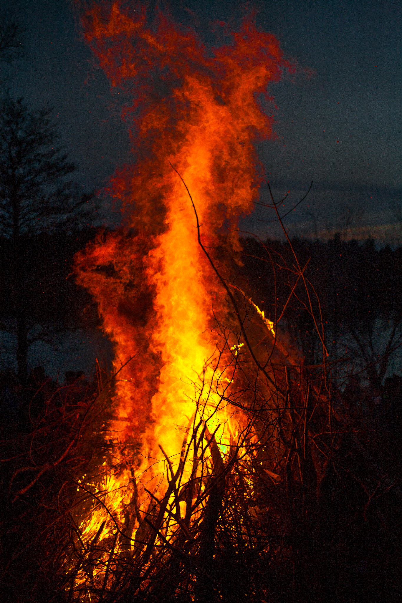 Canon EOS 5D sample photo. Flames photography
