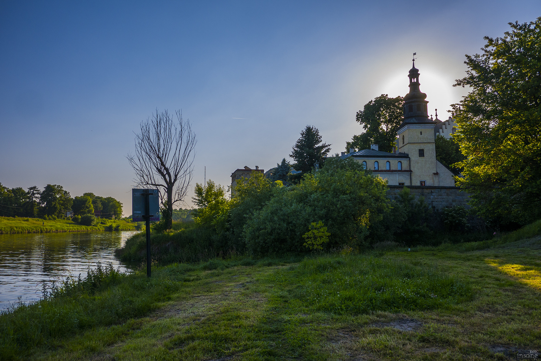 Panasonic Lumix DMC-GX7 + Panasonic Lumix G 14mm F2.5 ASPH sample photo. Monastery by the river photography