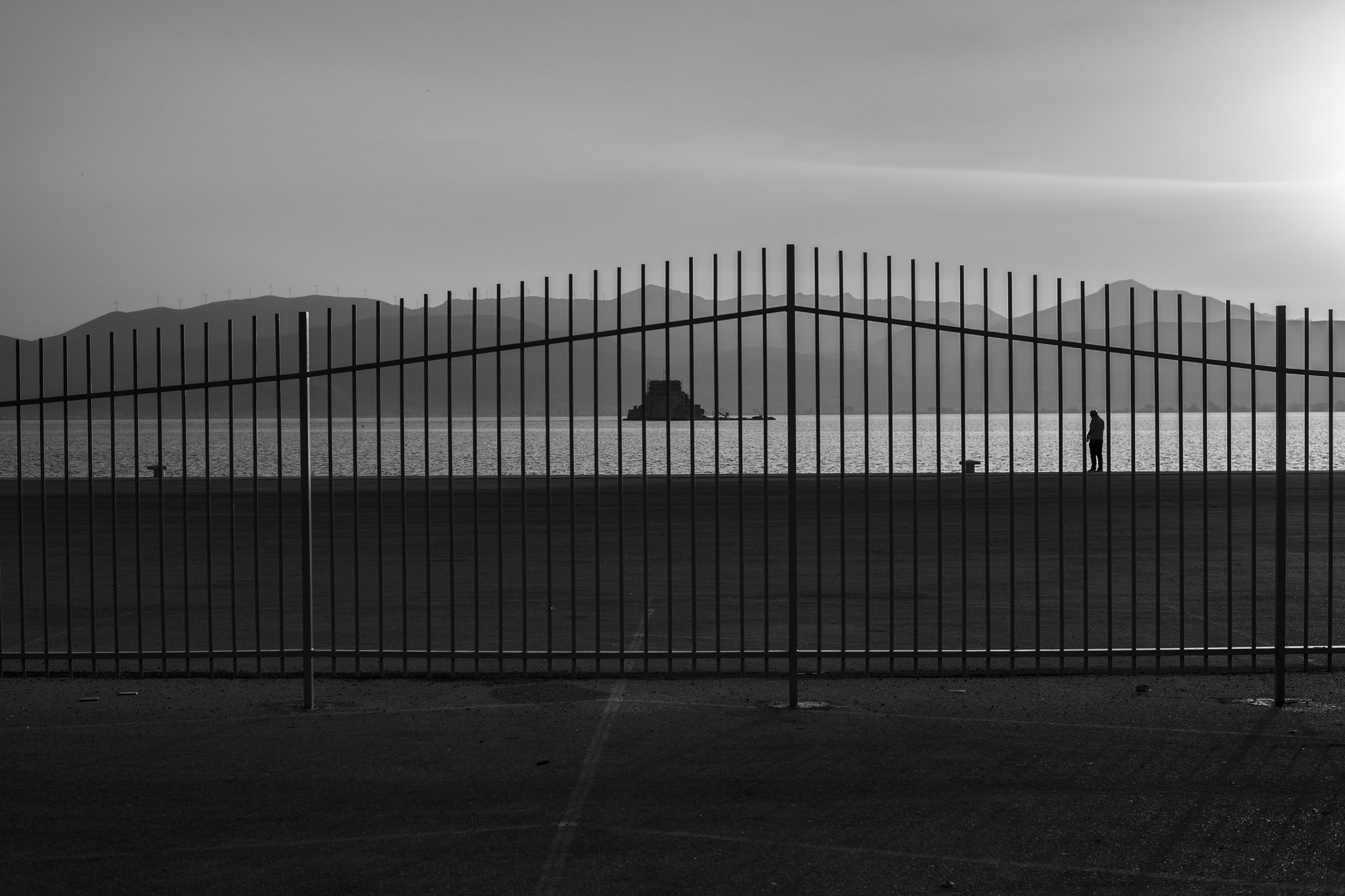 ZEISS Planar T* 50mm F1.4 sample photo. Barriers photography