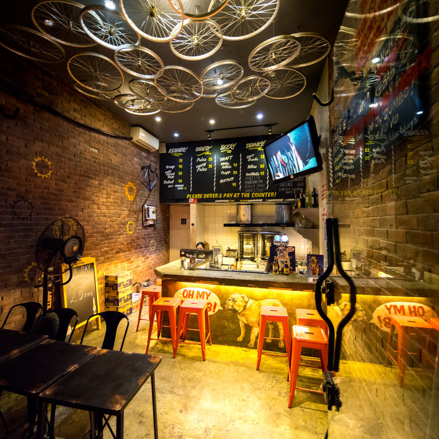 Canon TS-E 17mm F4L Tilt-Shift sample photo. The bar photography