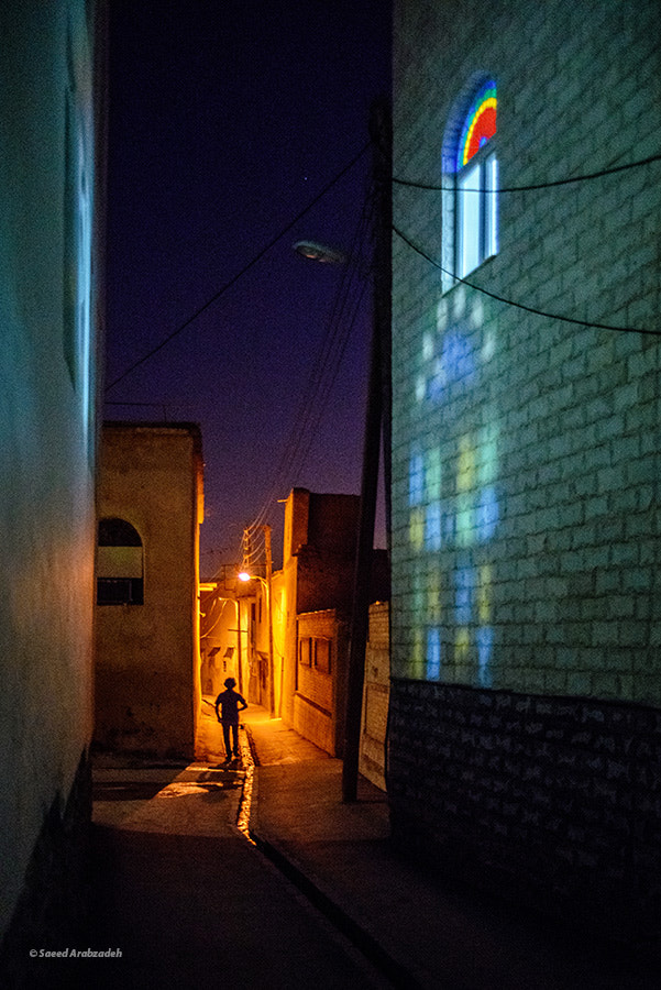 AF Zoom-Nikkor 35-70mm f/3.3-4.5 N sample photo. The old city bushehr photography