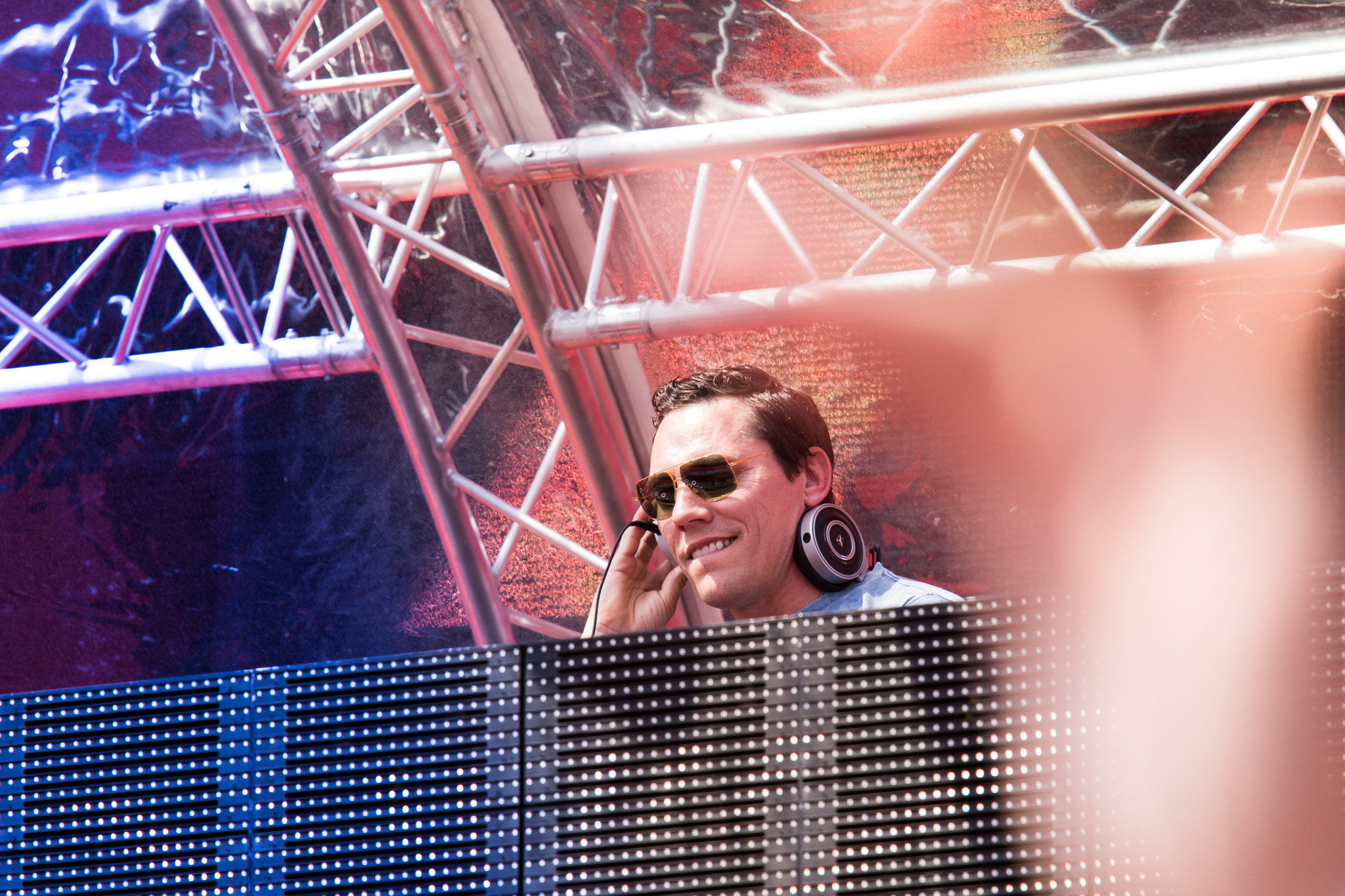 Canon EF 70-200mm F2.8L USM sample photo. Dj-tiesto photography
