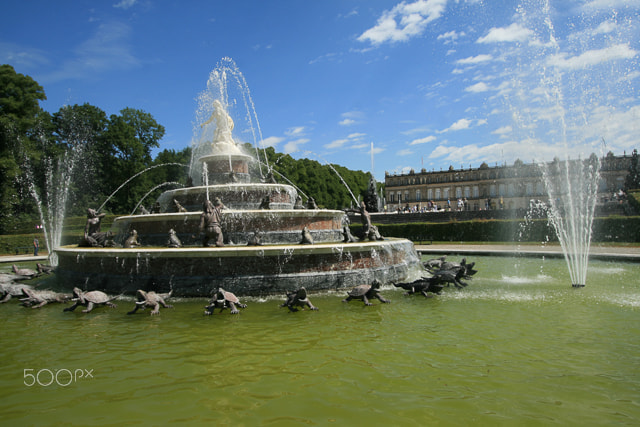 Canon EF-S 10-22mm F3.5-4.5 USM sample photo. Schloss herrenchiemsee photography