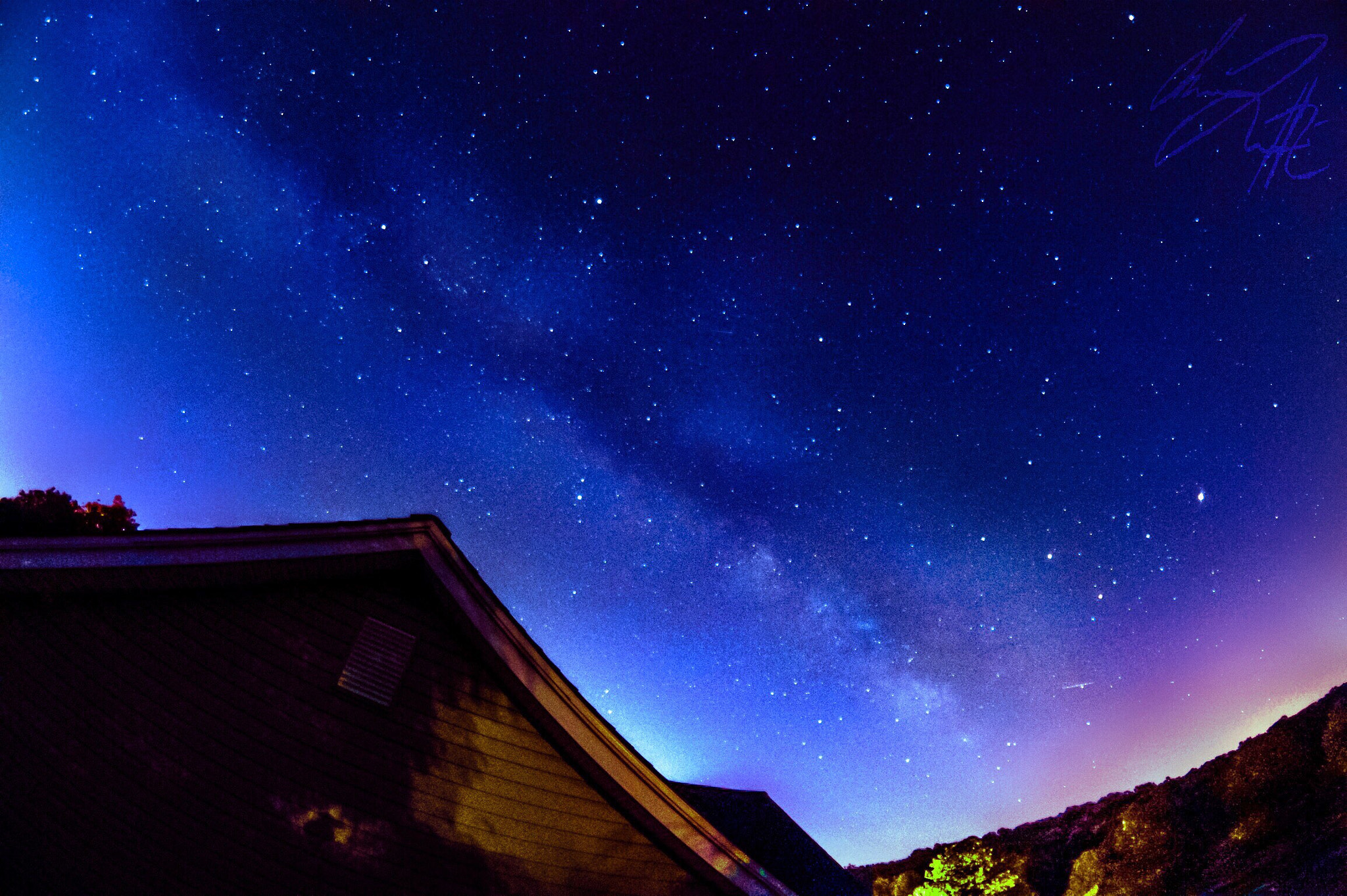 Nikon D3200 + Samyang 8mm F3.5 Aspherical IF MC Fisheye sample photo. Milky way belt— june 8th, 2016, 1:29.45am photography