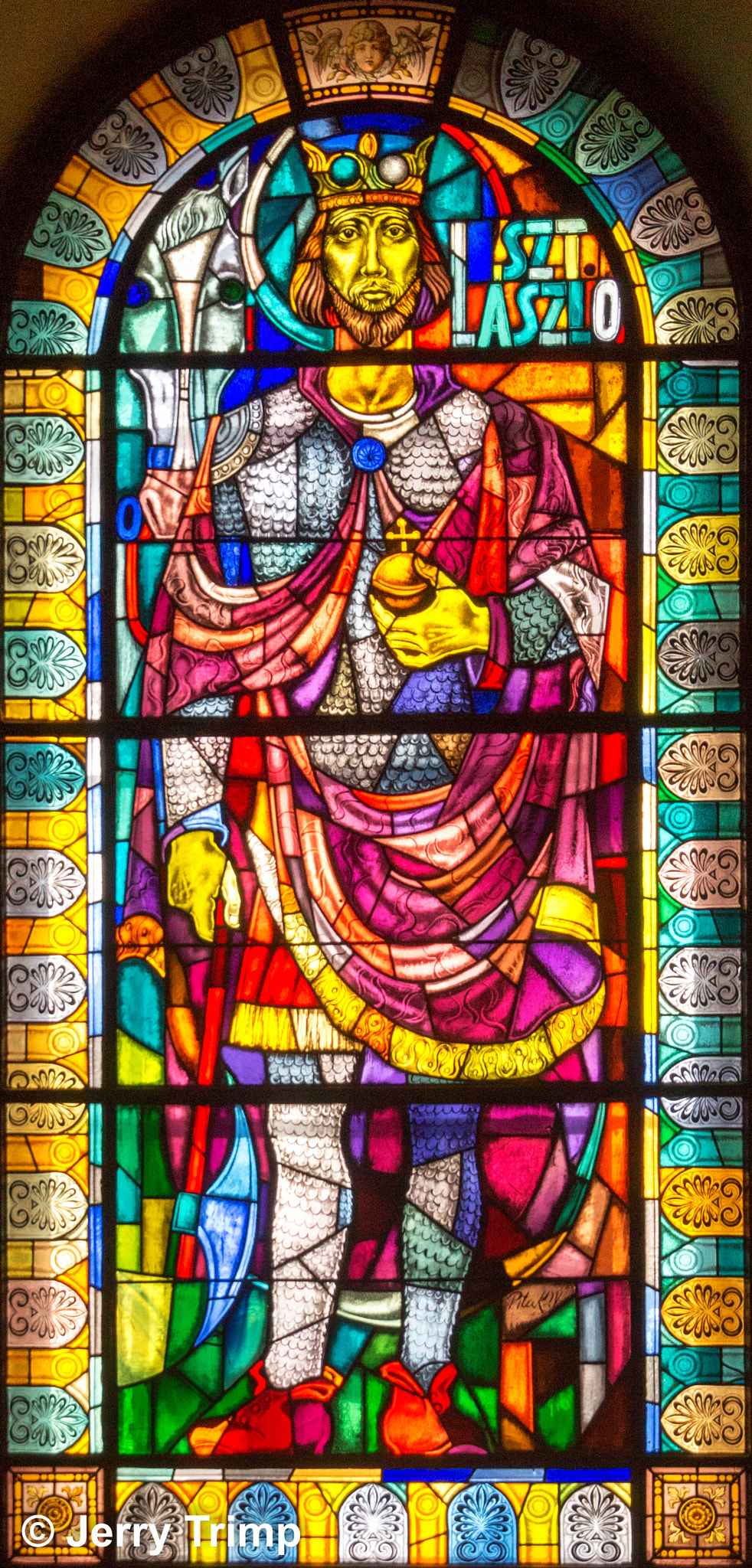 Sony SLT-A58 + Sigma 17-70mm F2.8-4.5 (D) sample photo. St. lazlo stained glass photography