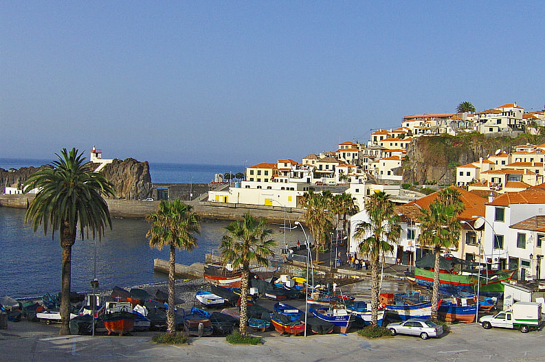 HP PHOTOSMART R927  (V01.00) sample photo. Camara de lobos - madeira photography