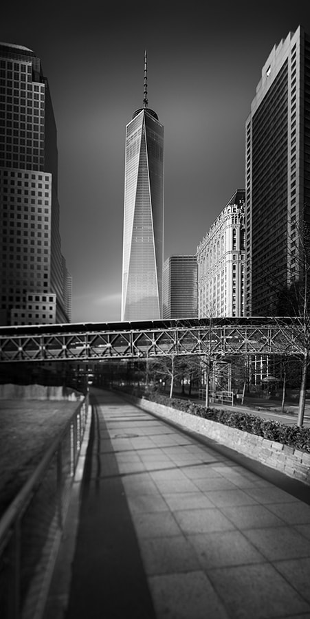 Canon TS-E 24.0mm f/3.5 L II sample photo. One world trade center photography