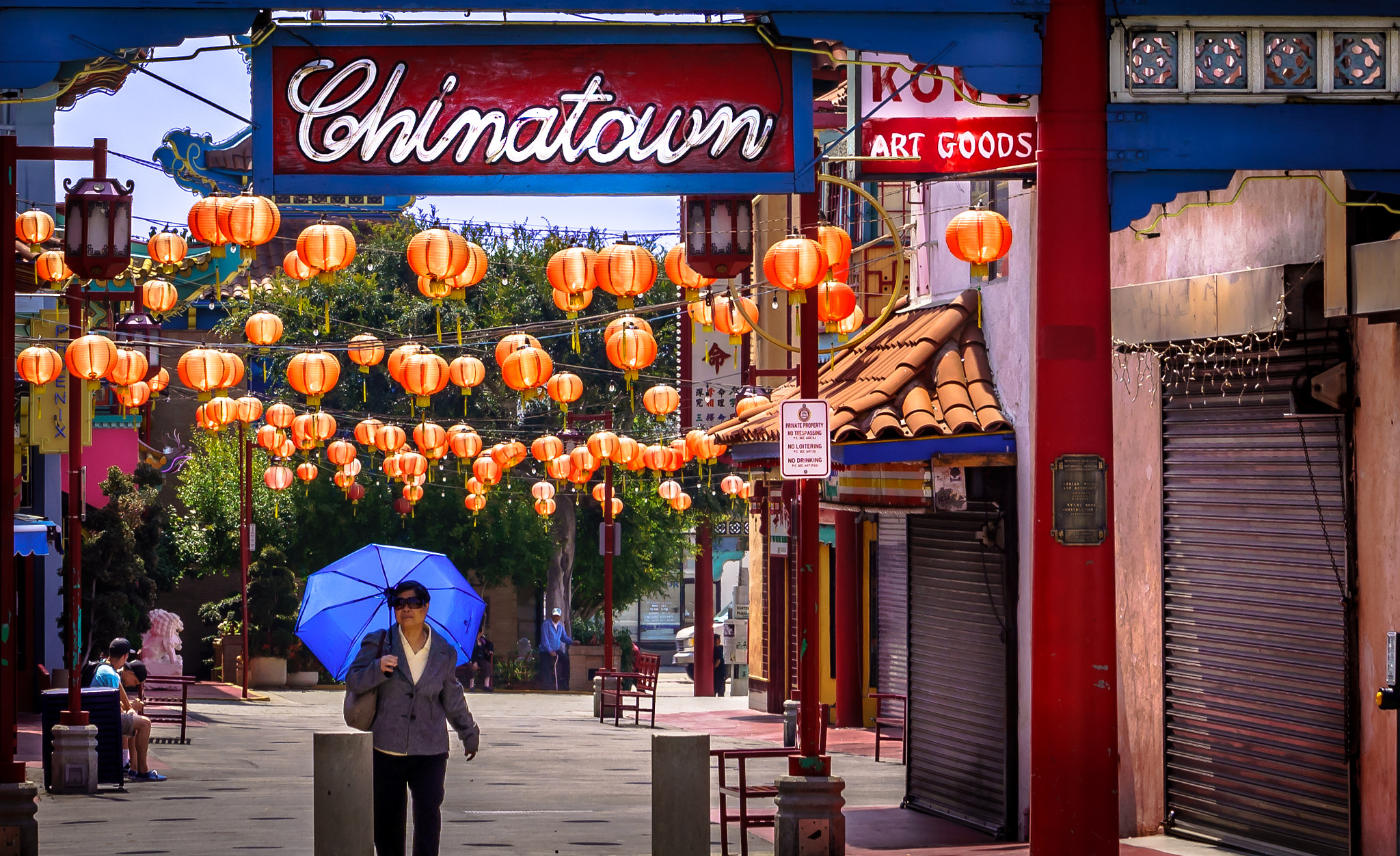 Sony Alpha NEX-5N + Sony E 55-210mm F4.5-6.3 OSS sample photo. Chinatown stroll photography