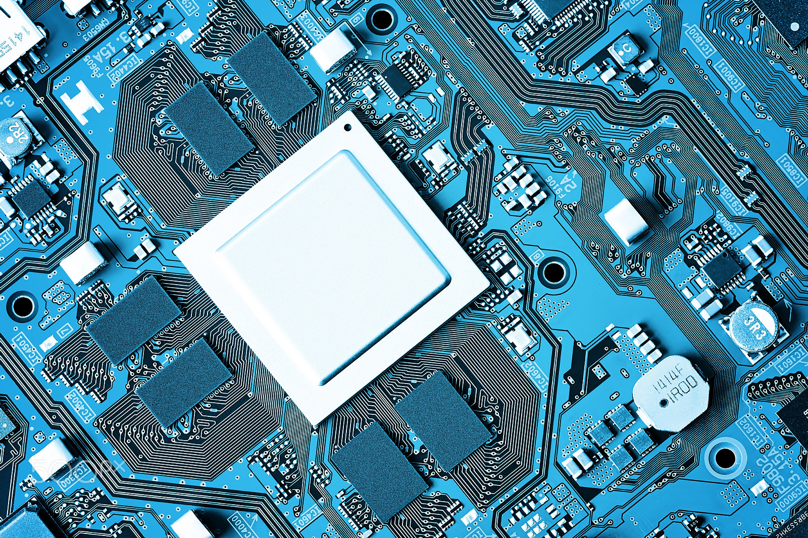 Canon EOS 40D + Canon EF 100mm F2.8 Macro USM sample photo. Electronic circuit board close up. photography