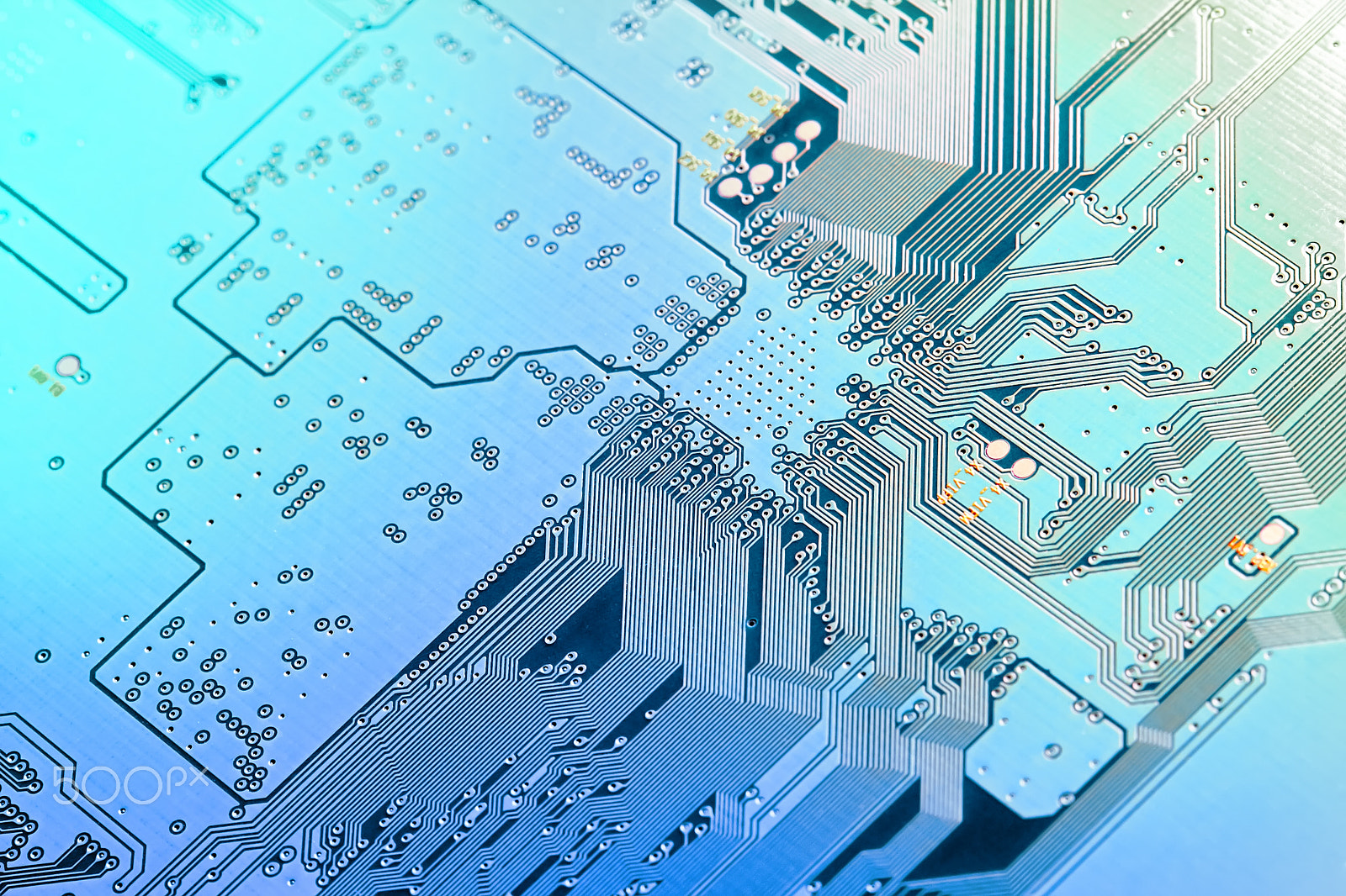 Canon EOS 40D + Canon EF 100mm F2.8 Macro USM sample photo. Electronic circuit board close up. photography