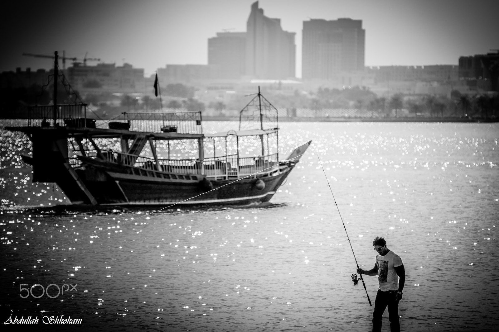 Sony 70-300mm F4.5-5.6 G SSM sample photo. Fisherman photography