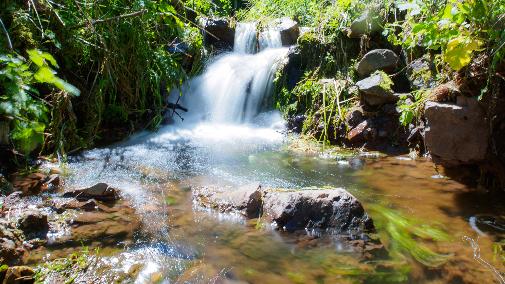 OLYMPUS M.12-50mm F3.5-6.3 sample photo. Wasserfall photography