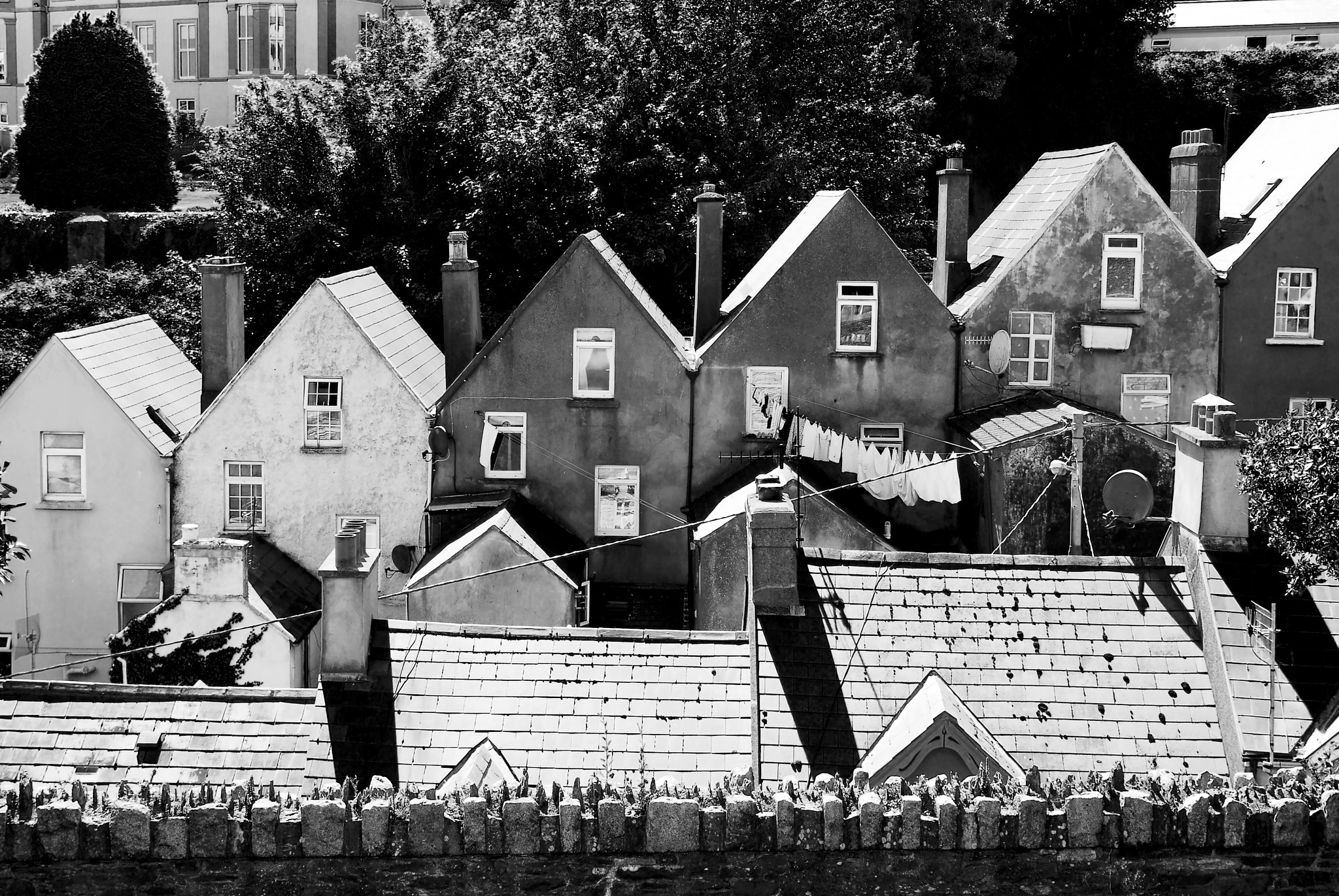 Nikon D200 sample photo. Little boxes on the hillside photography