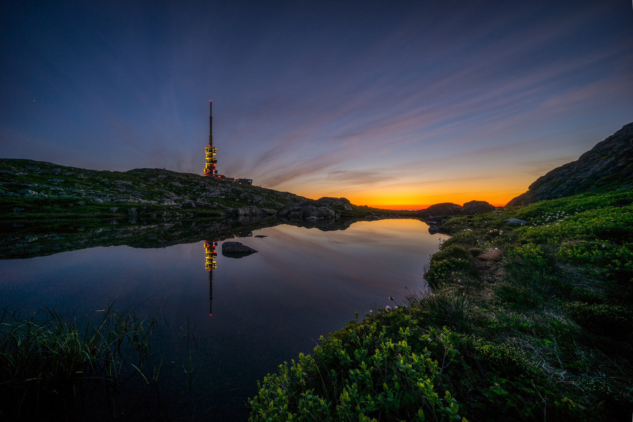 Sony a7 II + Sony E 10-18mm F4 OSS sample photo. Ulriken, bergen, norway photography