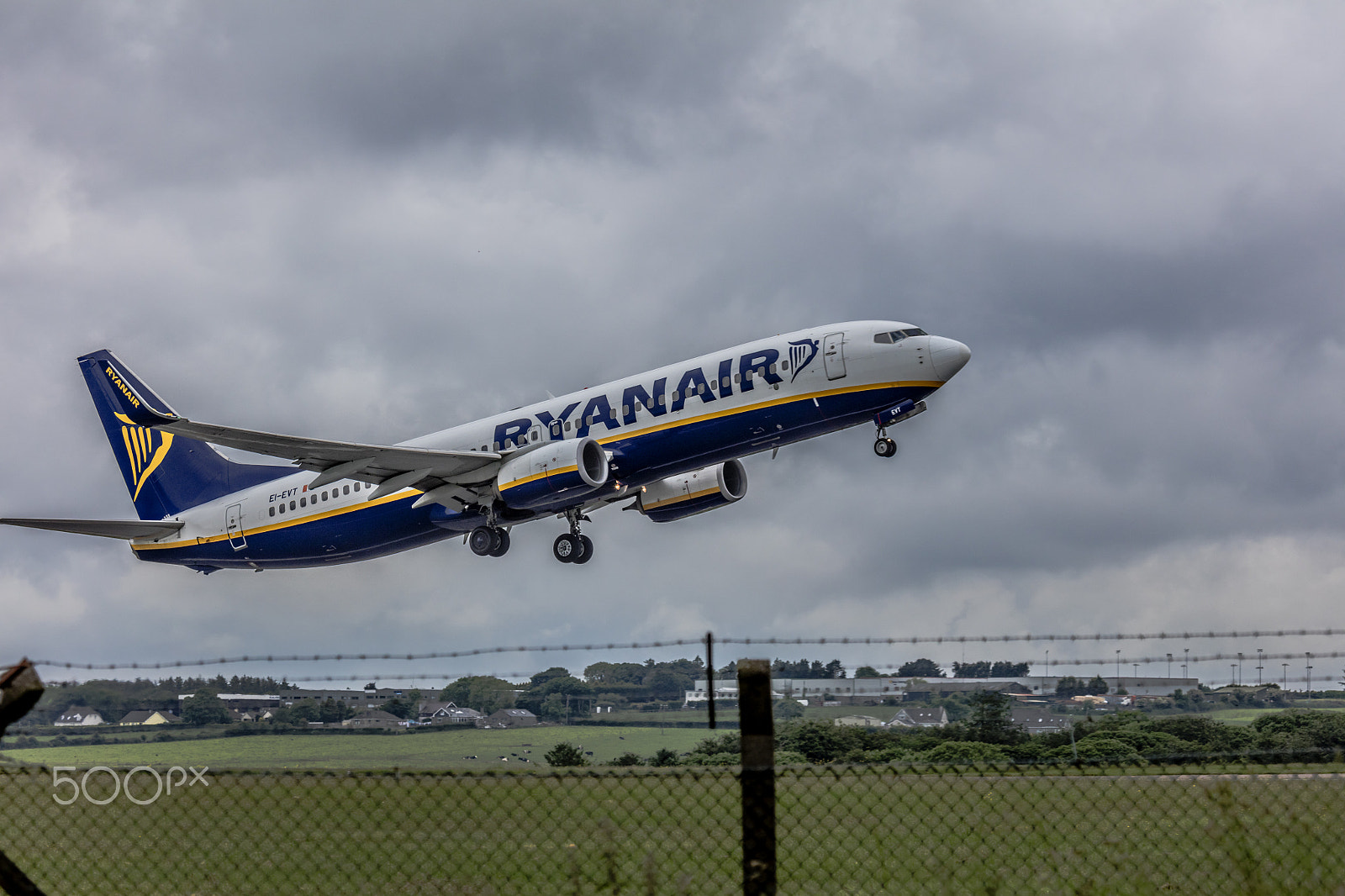 Canon EF 100-400mm F4.5-5.6L IS USM sample photo. Departure runway ' cork ireland photography