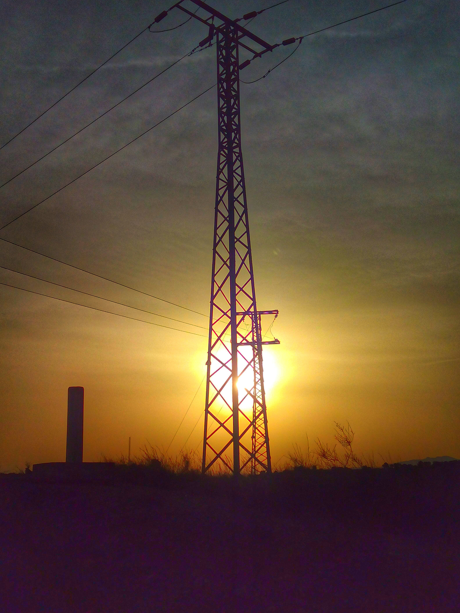 bq Aquaris E5 HD sample photo. Hdr atardecer photography