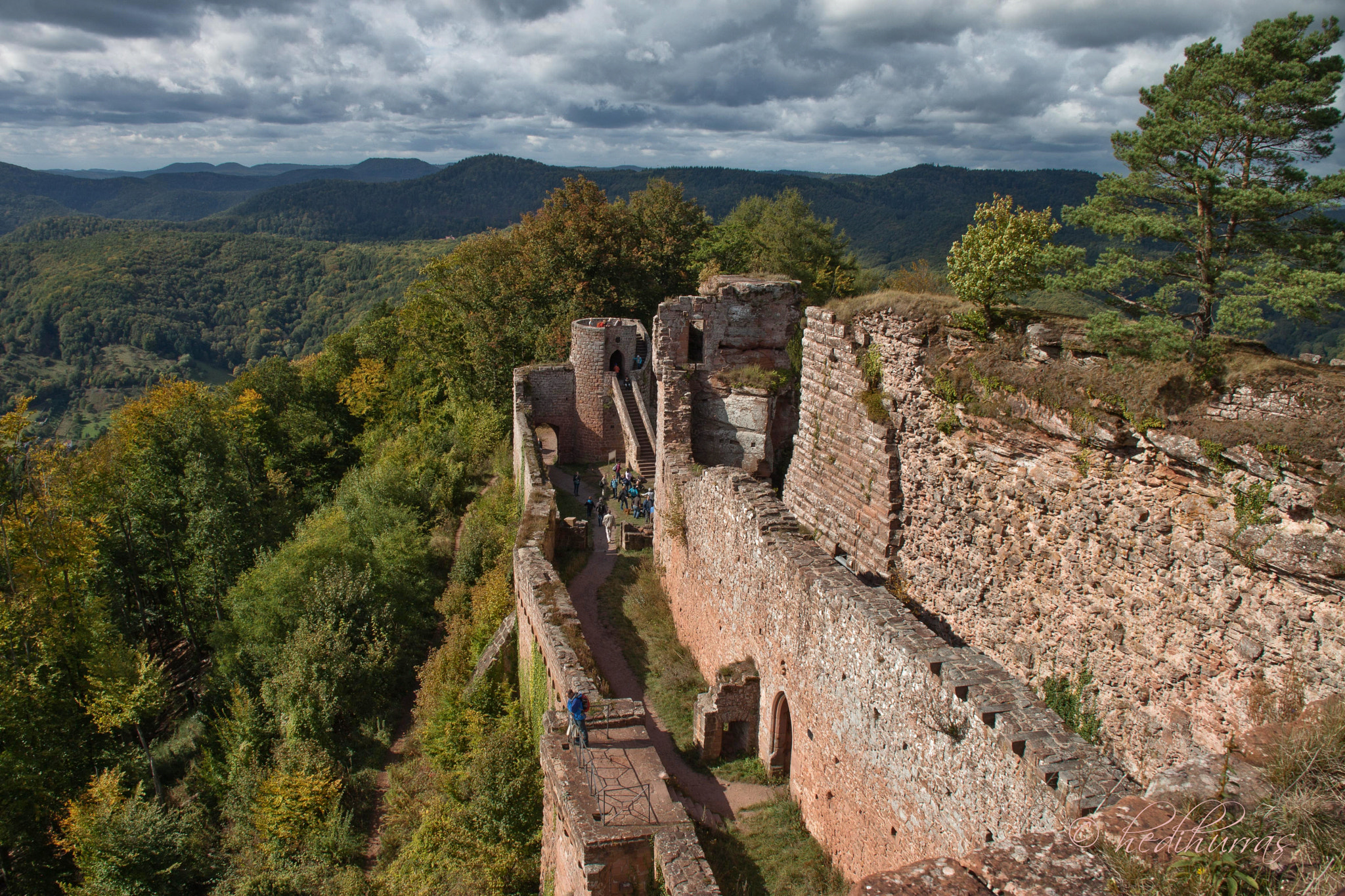 Canon EOS 500D (EOS Rebel T1i / EOS Kiss X3) sample photo. Ruined castle "neuscharfeneck" photography