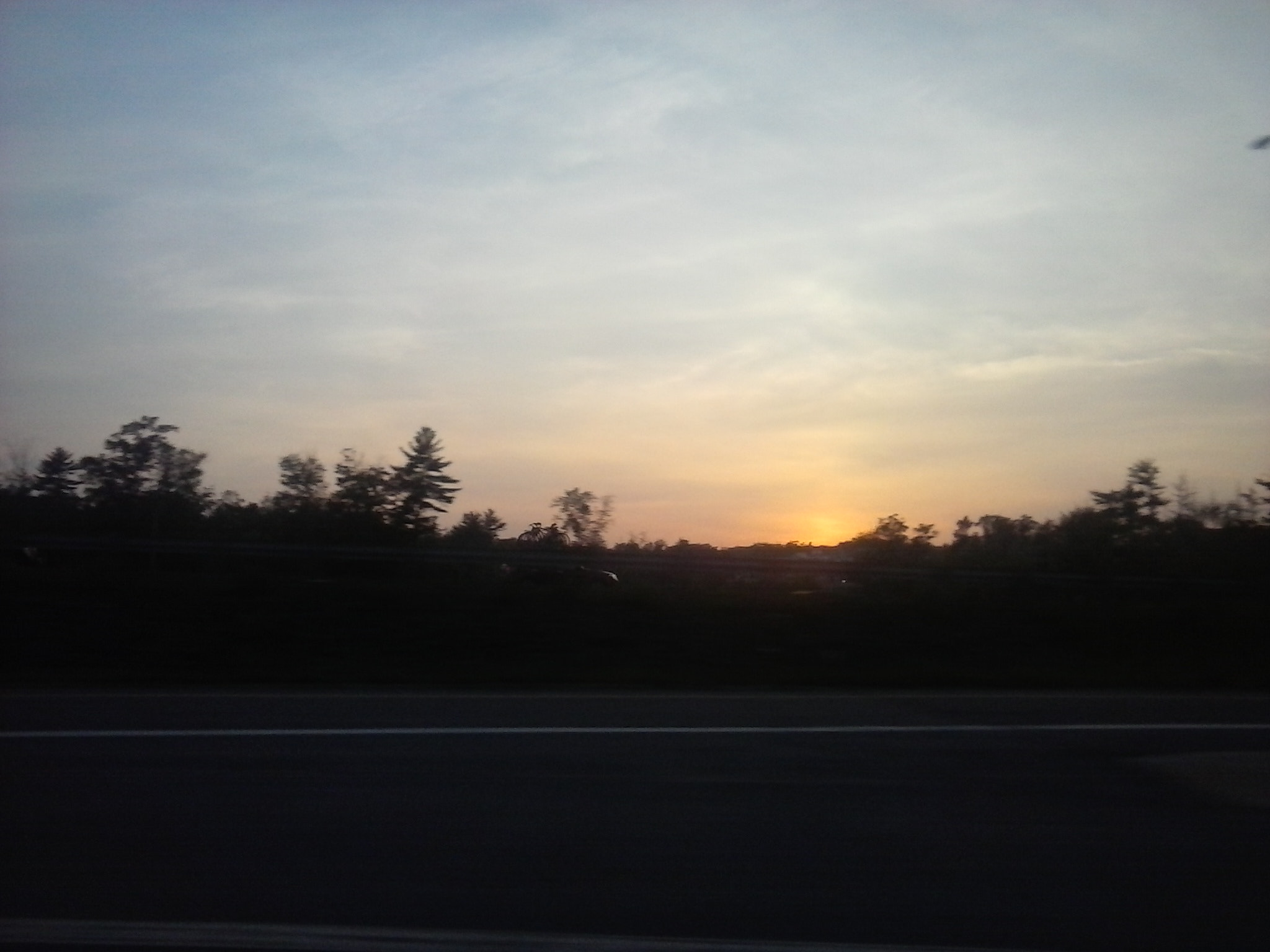 LG Optimus Fuel sample photo. Sunset  photography