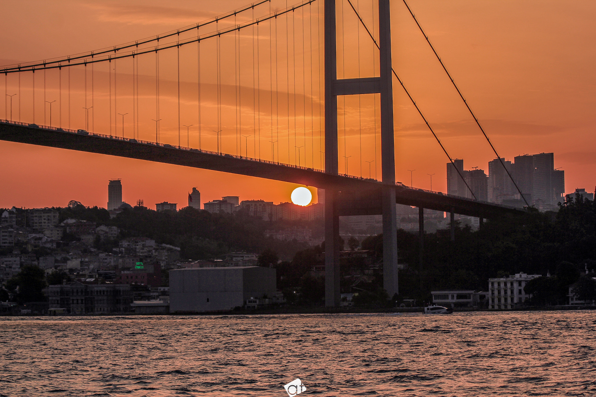 Canon EF 75-300mm F4.0-5.6 IS USM sample photo. Bosfor bridge/ istanbul/turkey photography