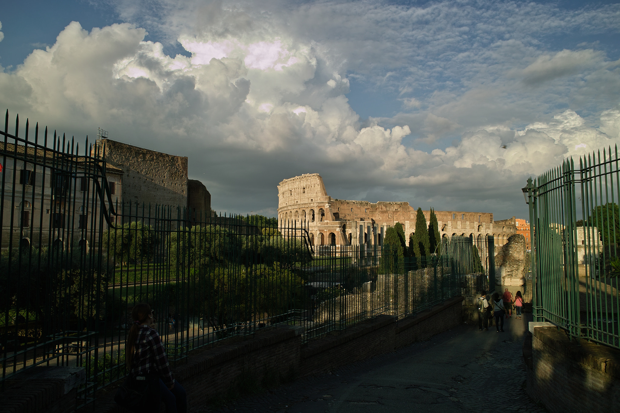 Sigma DP1s sample photo. Rome, colosseum, constantine arch photography