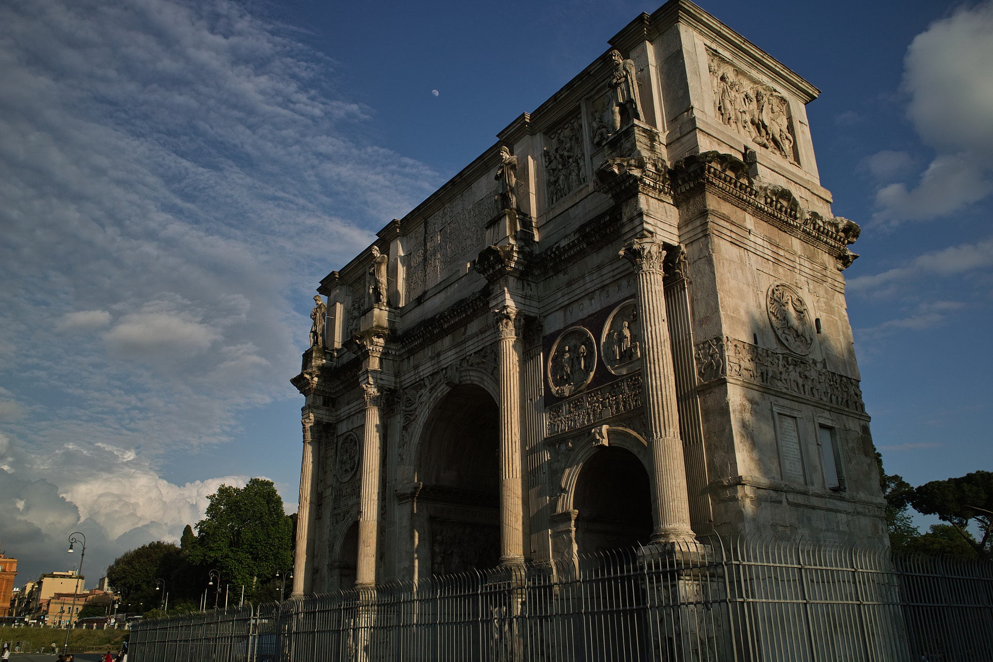 Sigma DP1s sample photo. Rome, colosseum, constantine arch photography