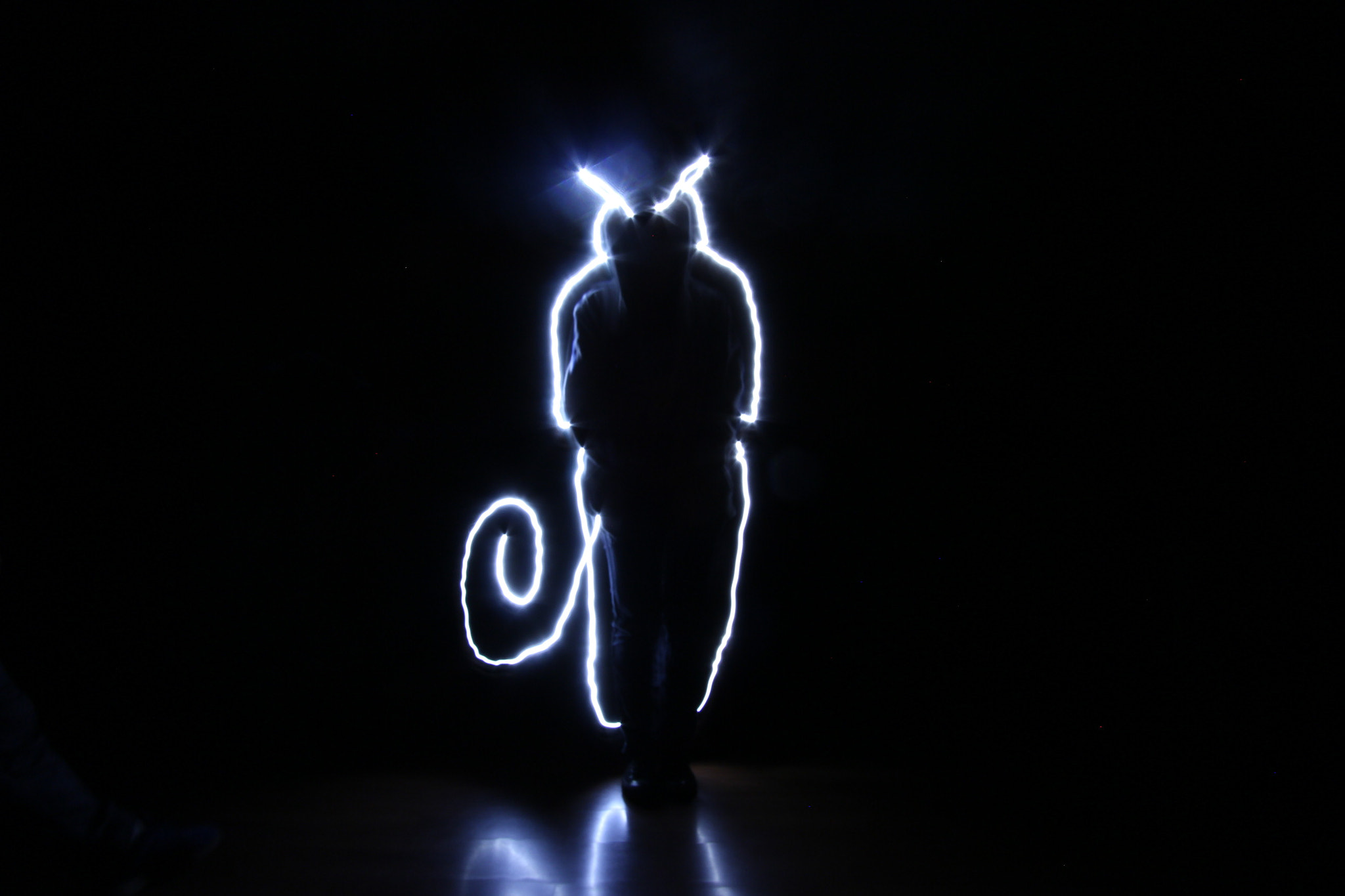 Canon EF-S 10-22mm F3.5-4.5 USM sample photo. Light paint photography