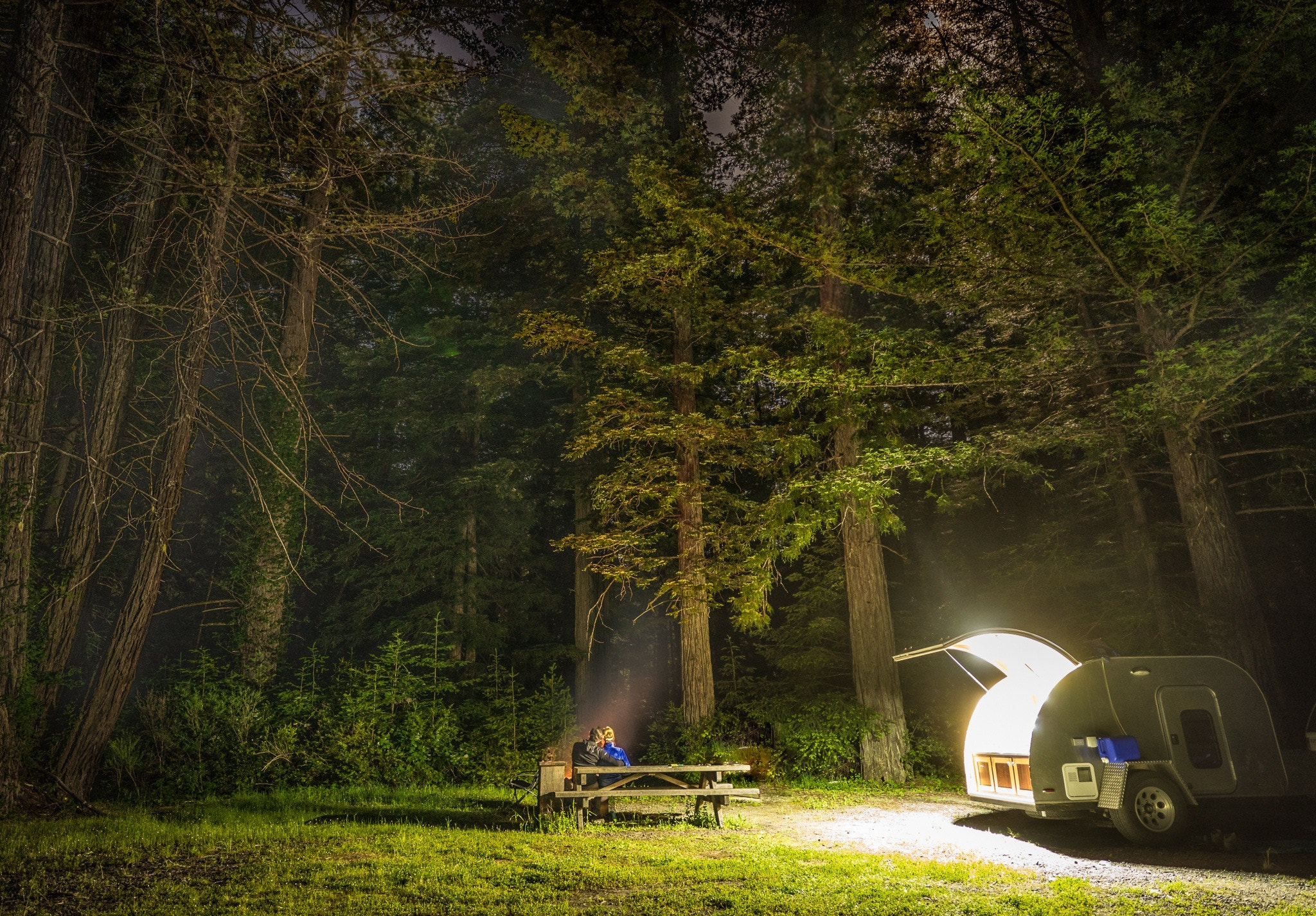 Sony a7R + ZEISS Batis 18mm F2.8 sample photo. Last night in paradise.  albee creek campground in humboldt, ca photography