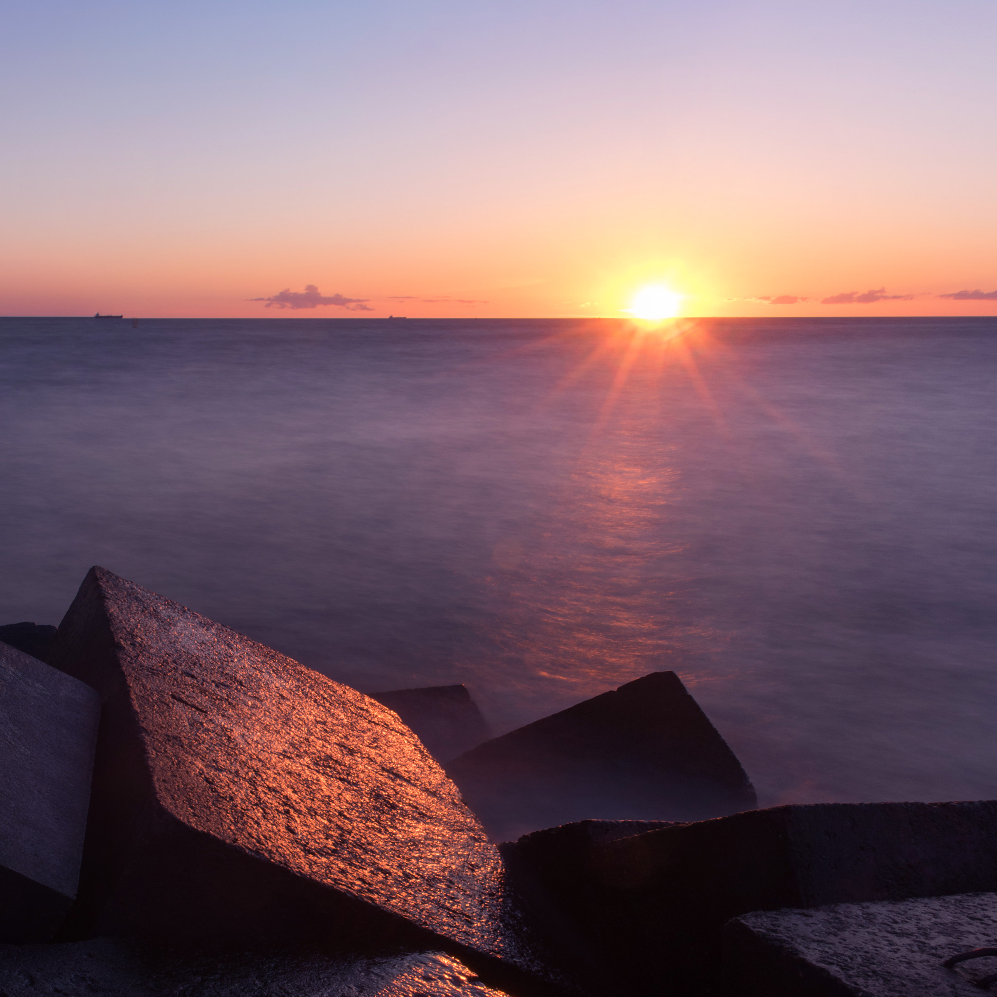 Pentax K-3 sample photo. Sunset from mangalsala jetty photography