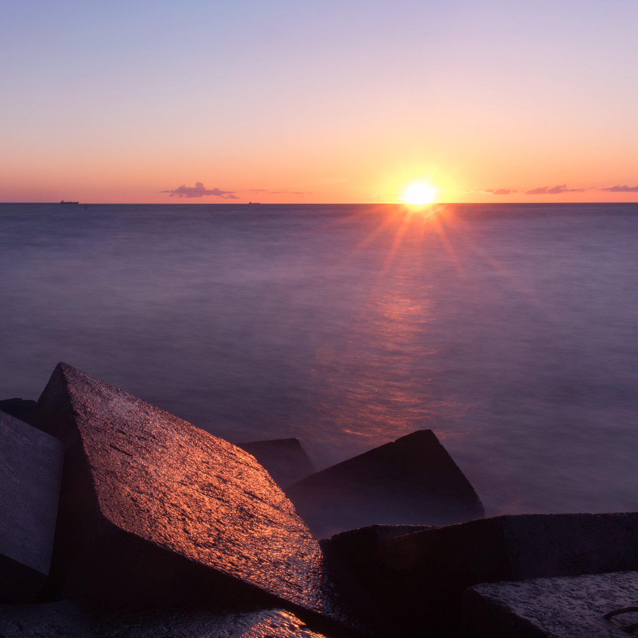 Pentax K-3 + Pentax smc DA 21mm F3.2 AL Limited sample photo. Sunset from mangalsala jetty photography