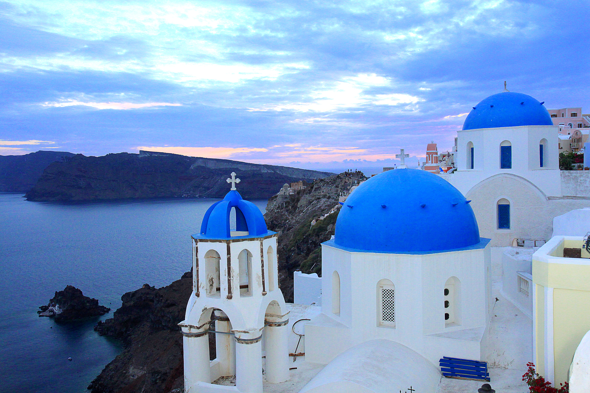 Canon EOS 500D (EOS Rebel T1i / EOS Kiss X3) sample photo. Santorini photography