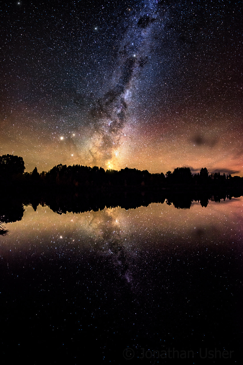 Samyang 12mm F2.8 ED AS NCS Fisheye sample photo. Reflecting on infinity photography