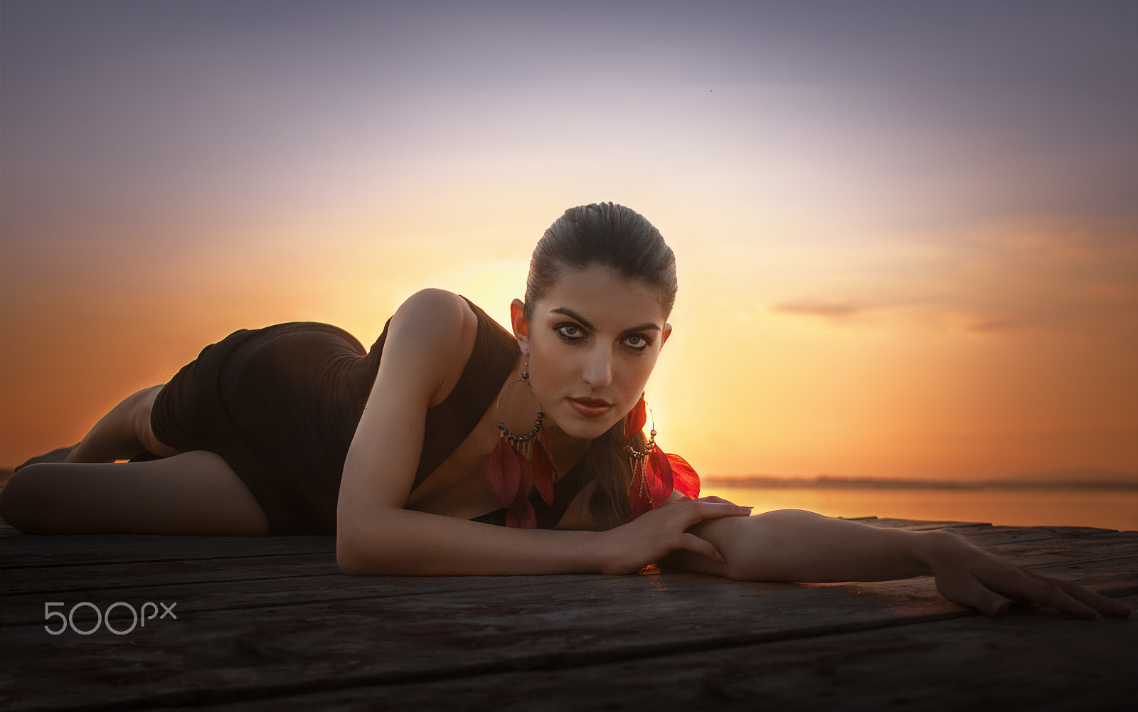 Canon EOS 50D + EF28-70mm f/2.8L USM sample photo. Sunset girl photography