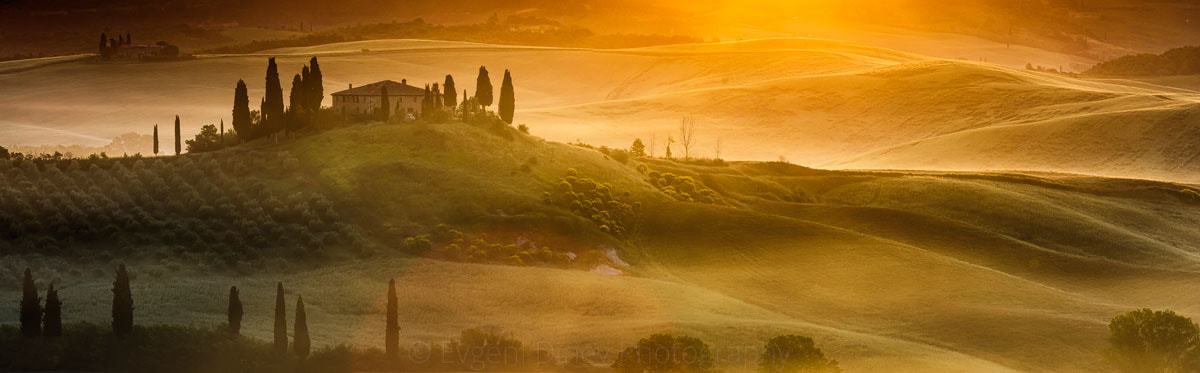 Canon EF 70-200mm F4L IS USM sample photo. Golden tuscany photography