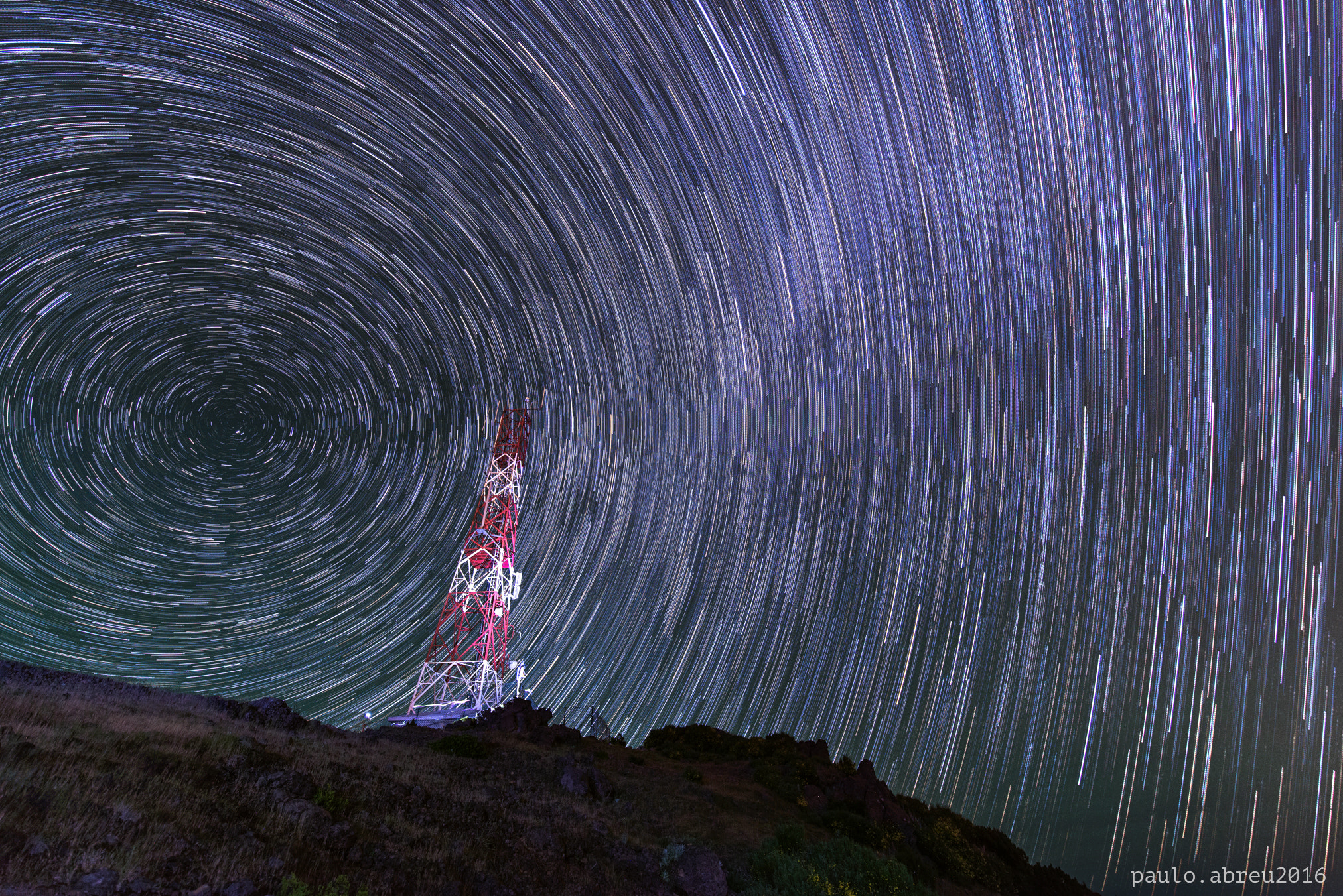 Tamron SP 15-30mm F2.8 Di VC USD sample photo. Star trail photography
