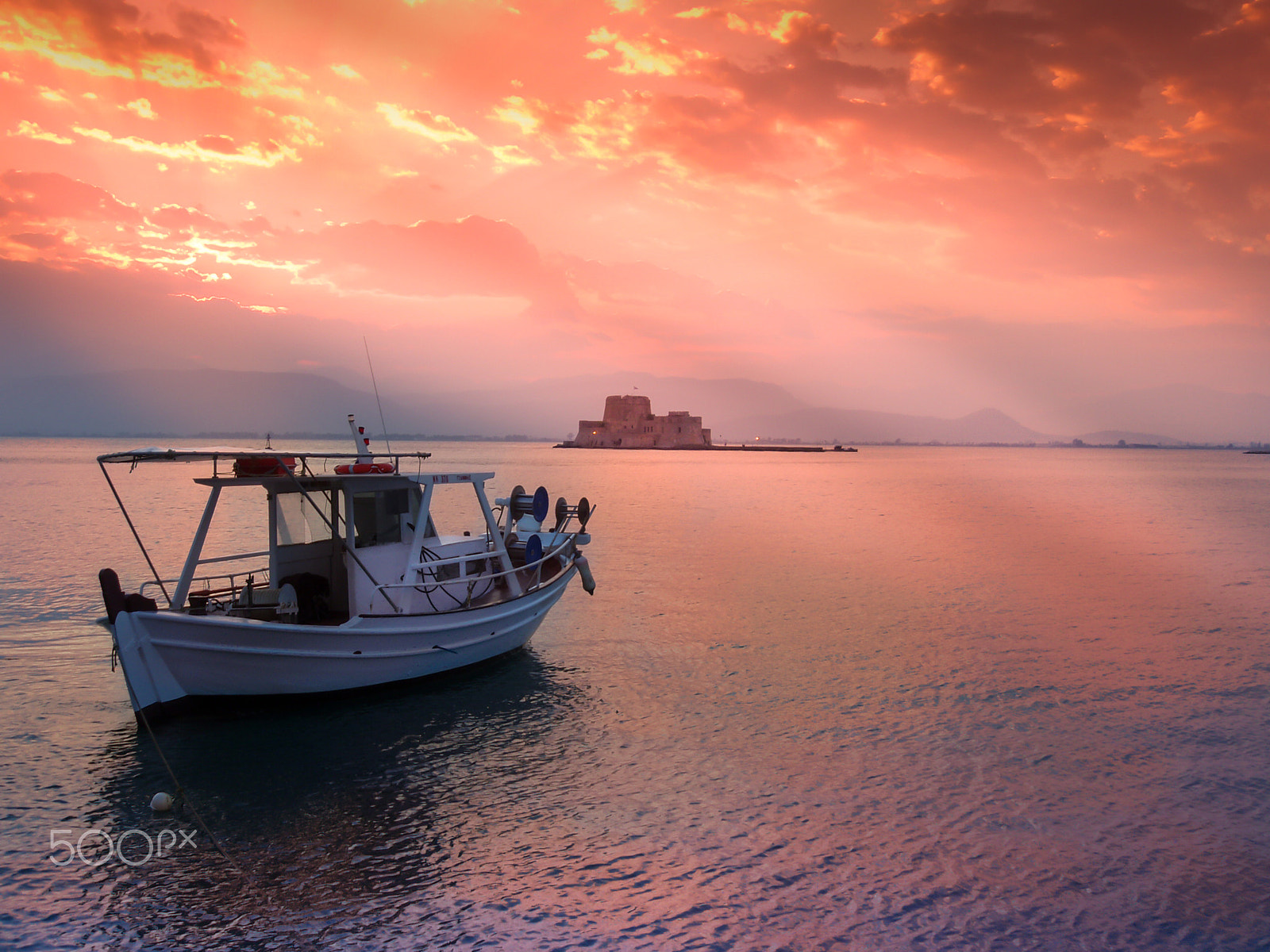 Olympus C-5000Z sample photo. Mpourzi-nauplio before sunset photography