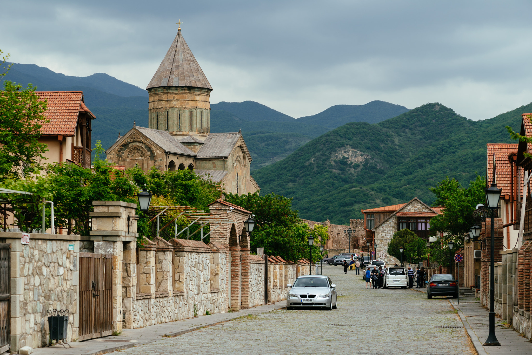 Sony a7S + Sony 70-400mm F4-5.6 G SSM sample photo. Svetitskhoveli cathedral photography