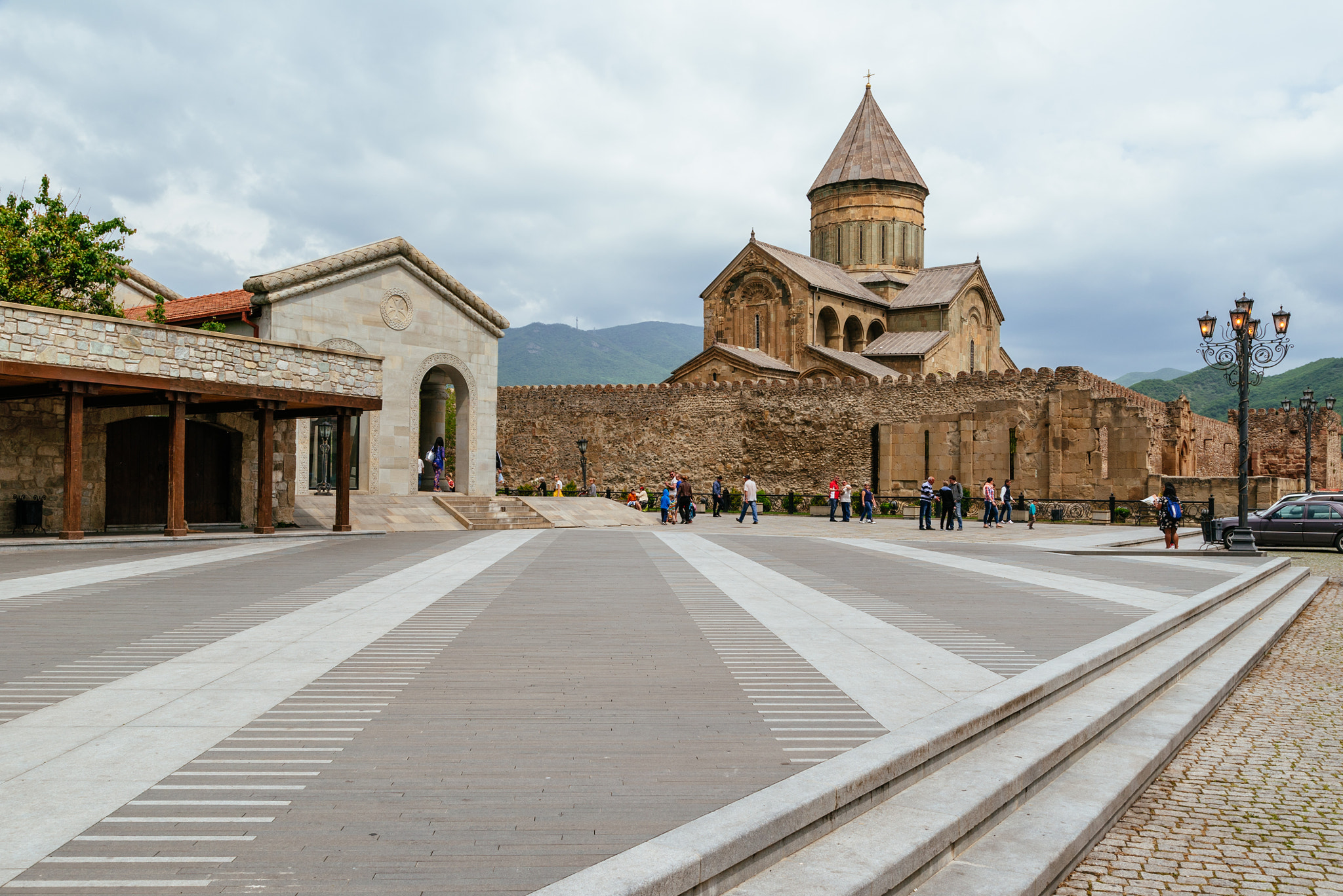 Sony a7S + Sony 70-400mm F4-5.6 G SSM sample photo. Svetitskhoveli cathedral photography