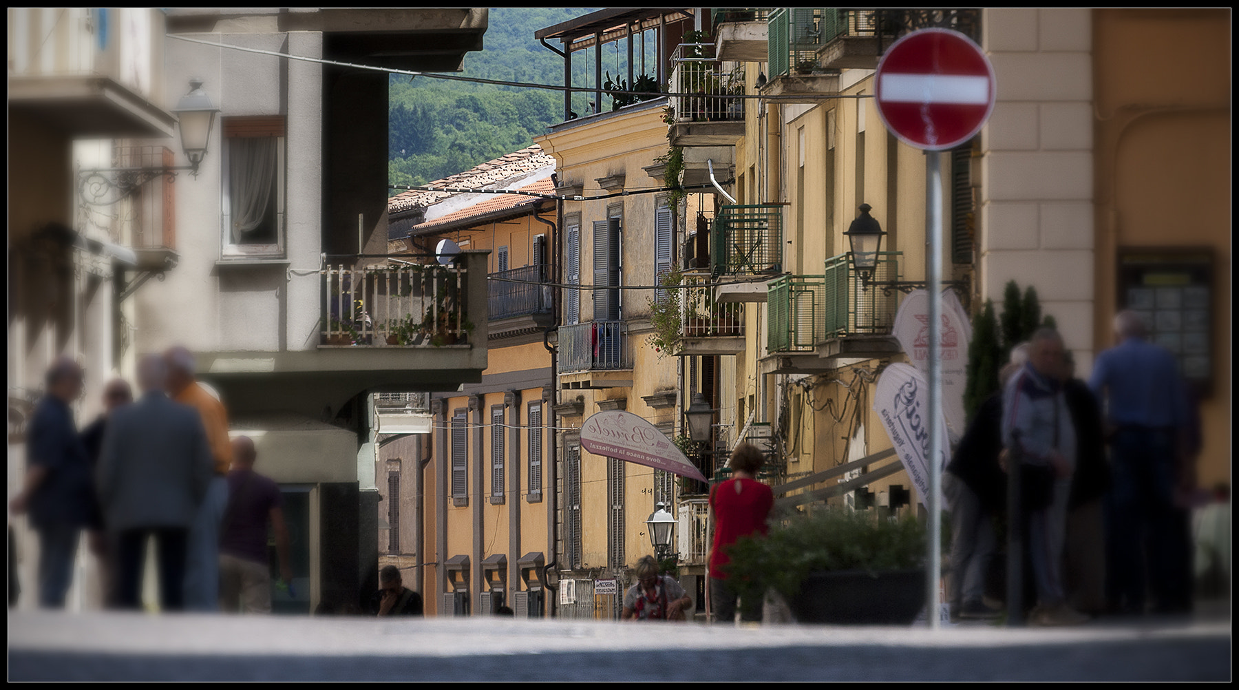 Canon EOS 5D sample photo. Isola pedonale photography
