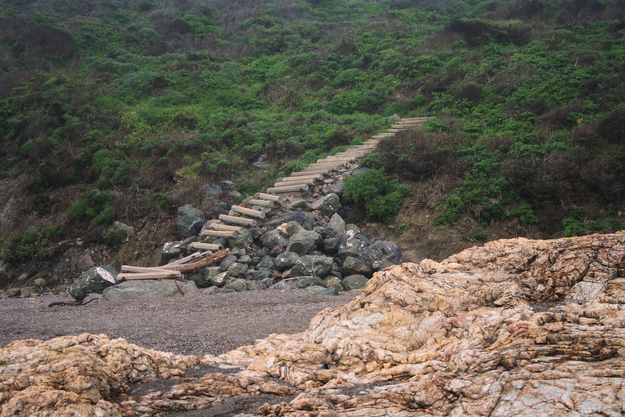 Canon EF-S 18-55mm F3.5-5.6 sample photo. Steps to the beach photography