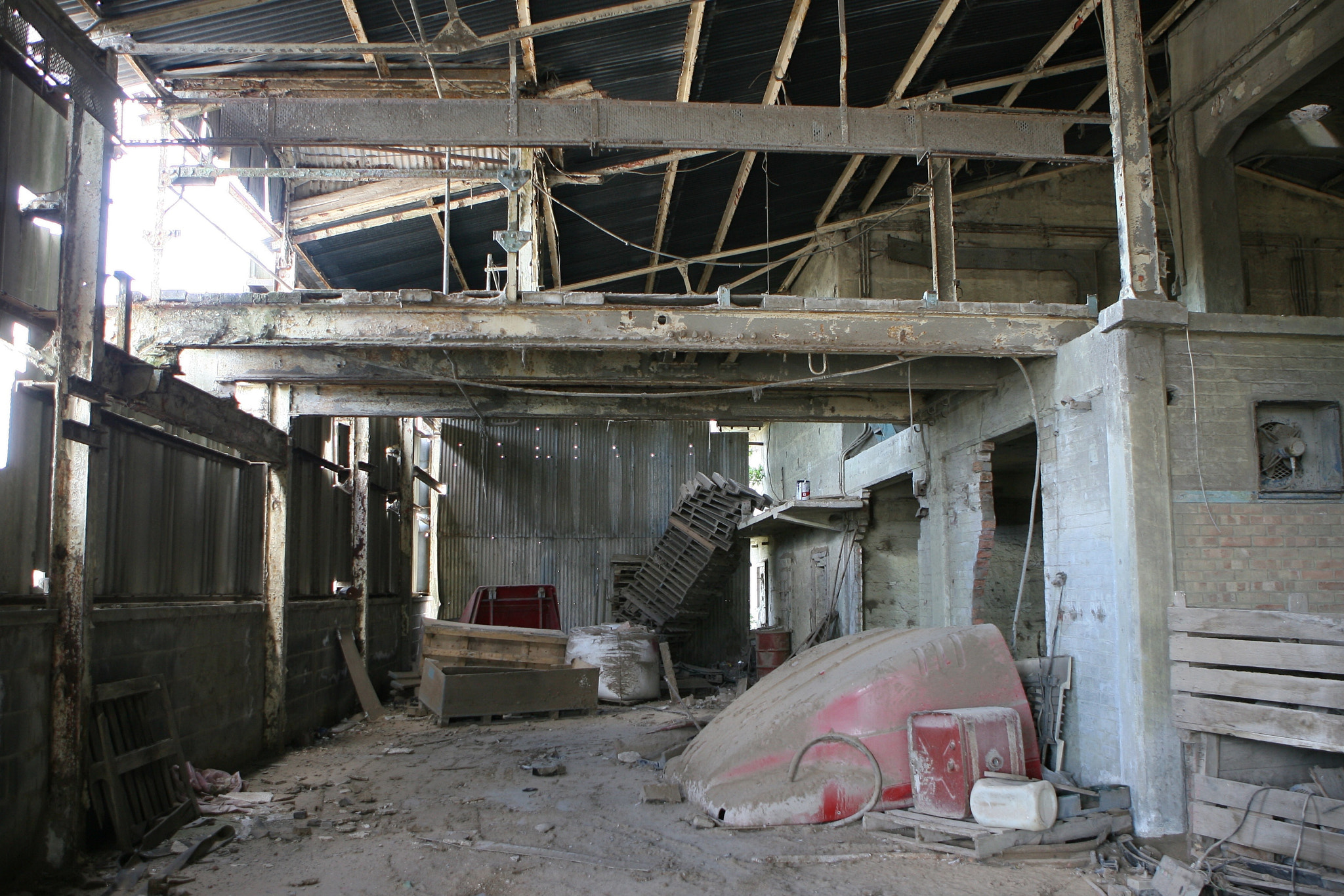 Canon EOS-1D Mark II N sample photo. Old cement works photography