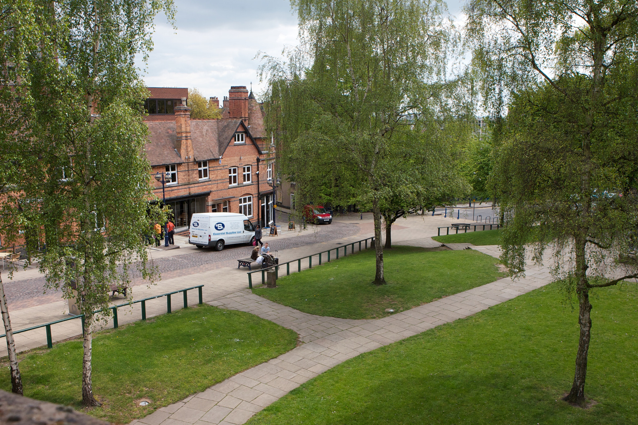 Canon EOS-1D Mark II N sample photo. Nottingham buildings and structures photography