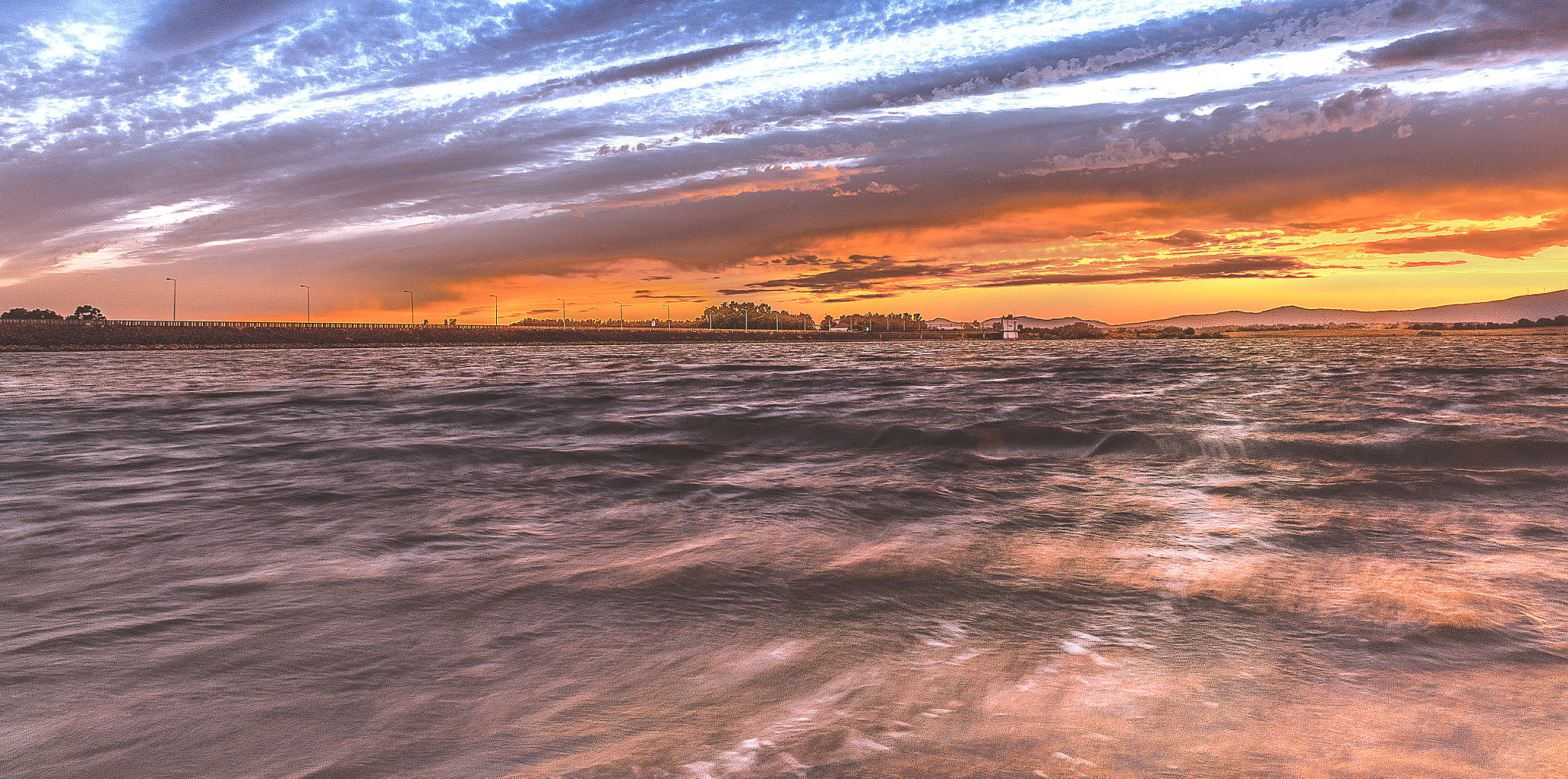 Sony DT 16-105mm F3.5-5.6 sample photo. Colorful sunset photography
