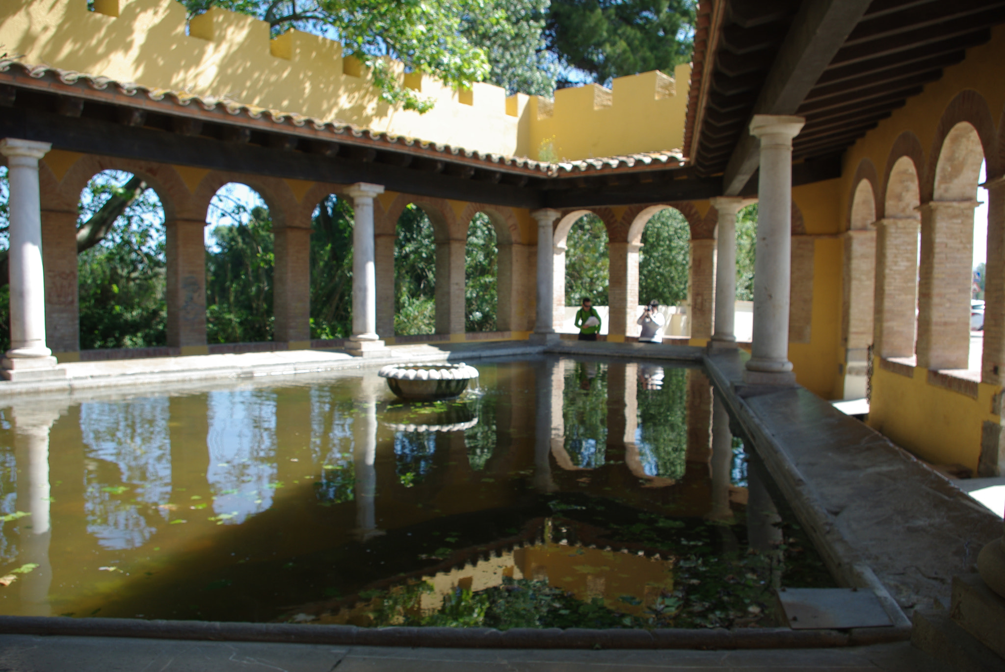 Pentax K200D sample photo. Safareig, castello d'empuries. girona, catalunya photography