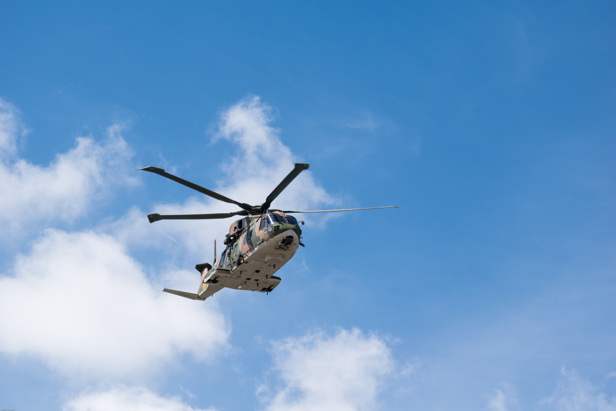 Sigma 70-300mm F4-5.6 APO DG Macro sample photo. Agusta-westland eh-101 merlin photography
