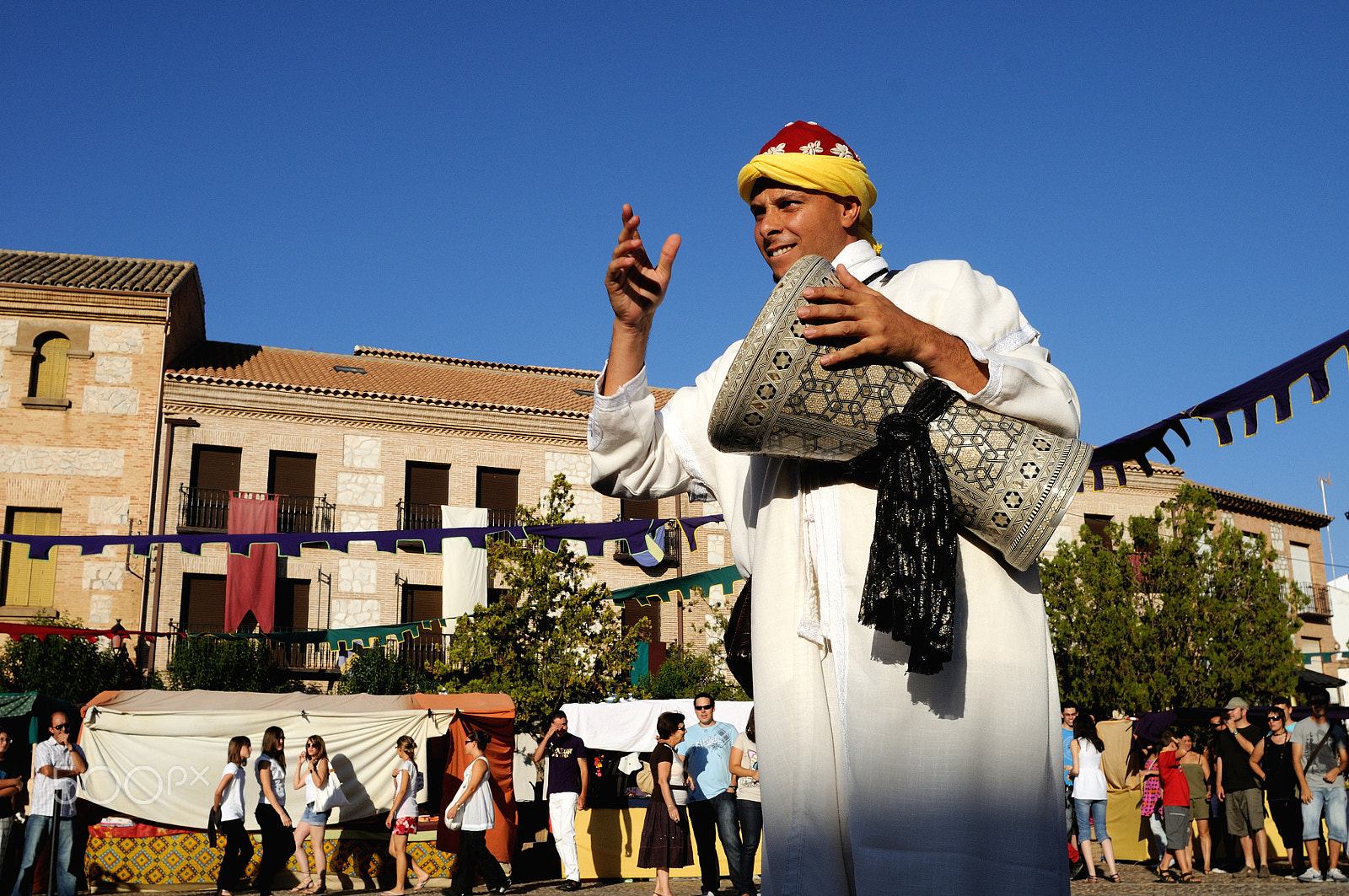 Nikon D300 + Nikon AF Nikkor 24mm F2.8D sample photo. Festival medieval de consuegra. medieval festival consuegra photography